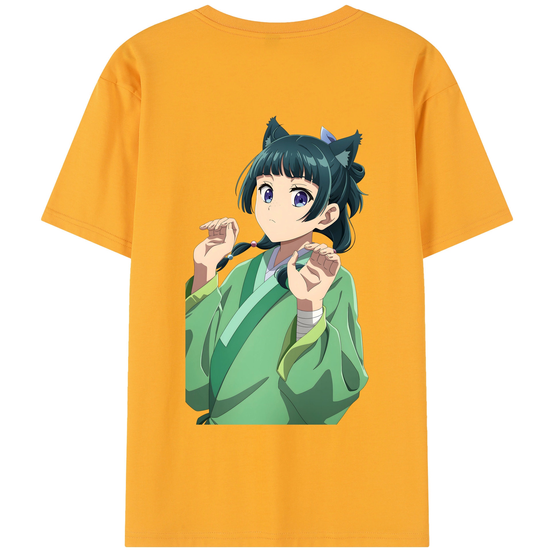 （画像用） 薬屋のひとりごと The Apothecary Diaries レディース半袖Tシャツ(バックプリント)