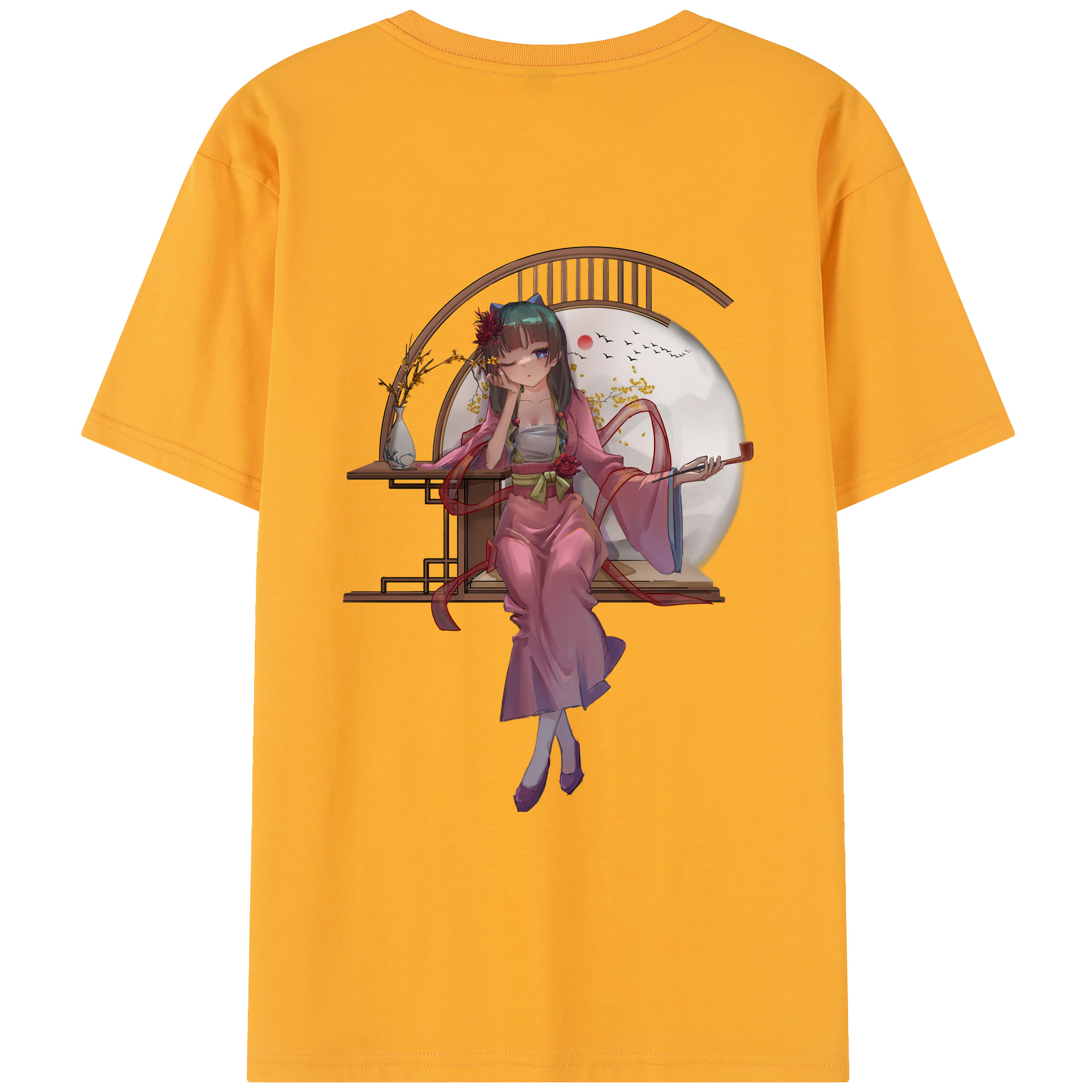 （画像用） 薬屋のひとりごと The Apothecary Diaries レディース半袖Tシャツ(バックプリント)