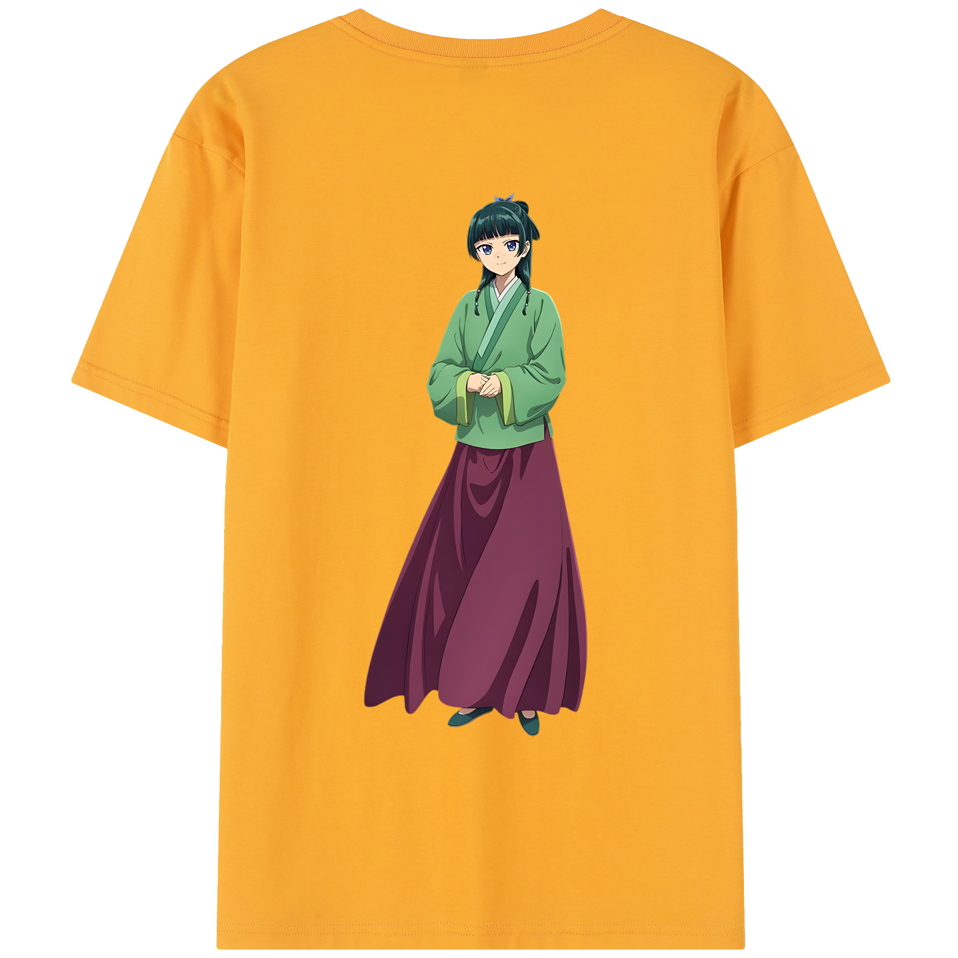 （画像用） 薬屋のひとりごと The Apothecary Diaries レディース半袖Tシャツ(バックプリント)