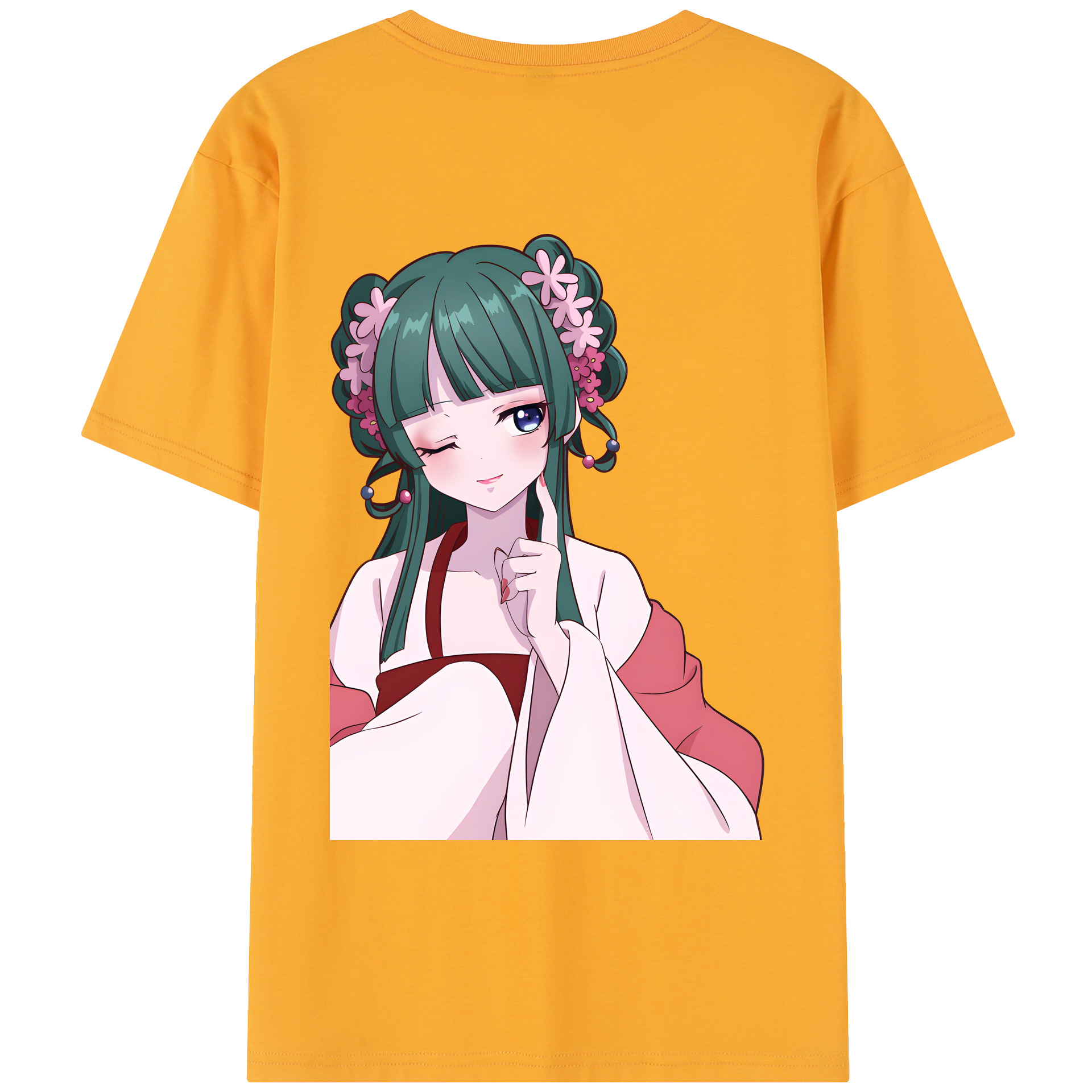 （画像用） 薬屋のひとりごと The Apothecary Diaries レディース半袖Tシャツ(バックプリント)