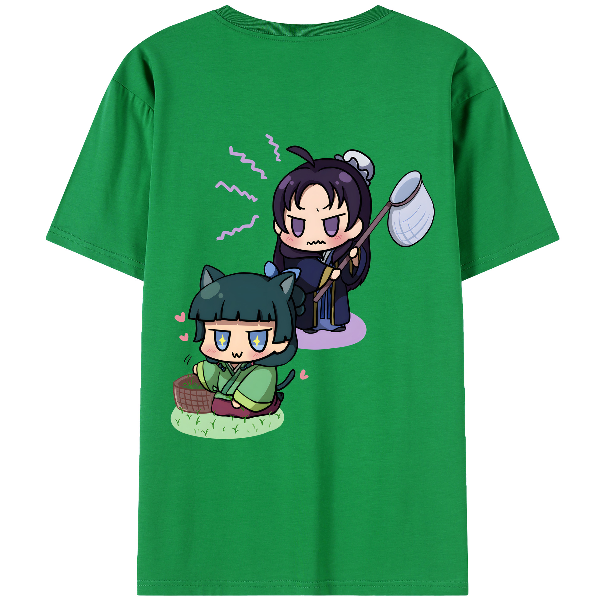 （画像用） 薬屋のひとりごと The Apothecary Diaries レディース半袖Tシャツ(バックプリント)
