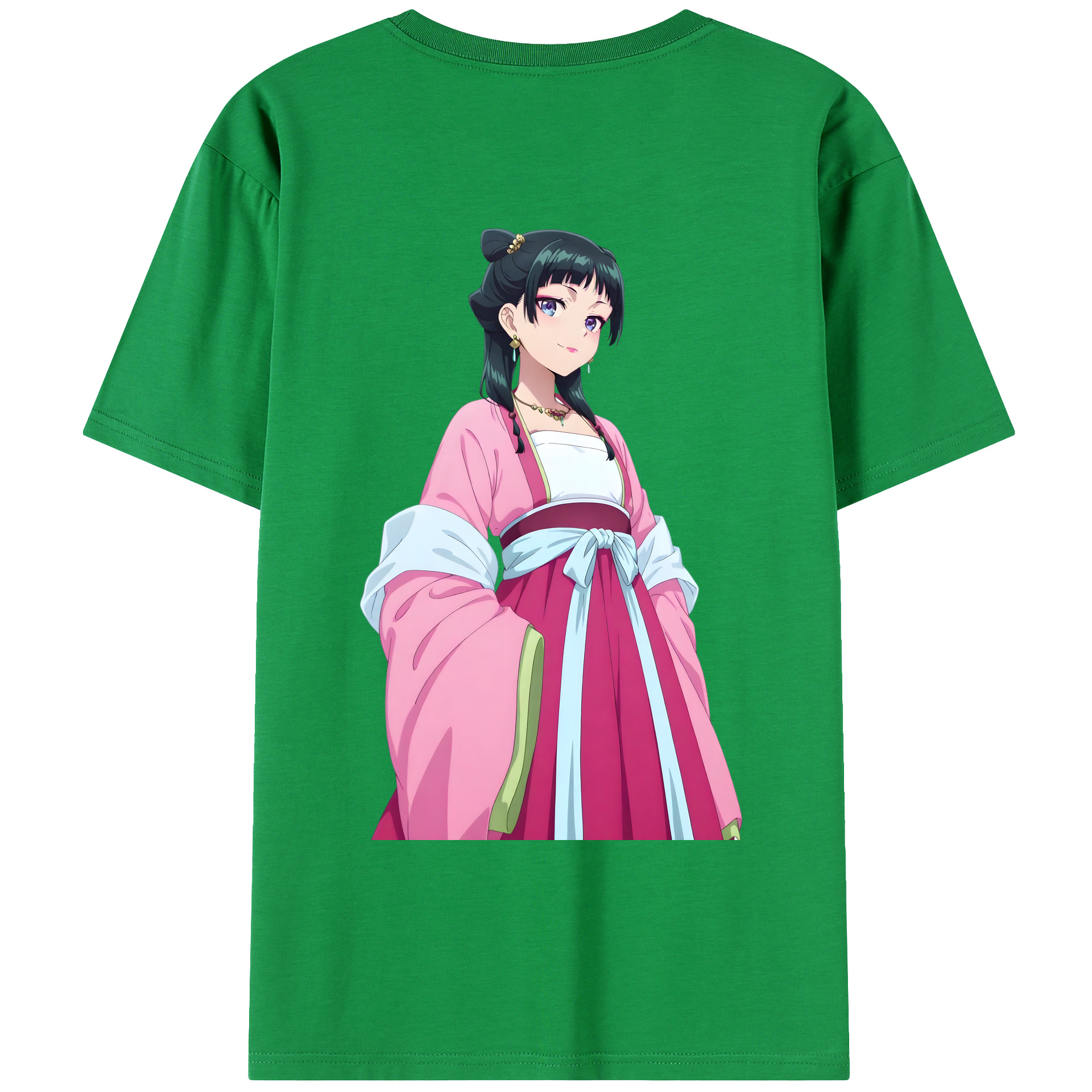 （画像用） 薬屋のひとりごと The Apothecary Diaries レディース半袖Tシャツ(バックプリント)