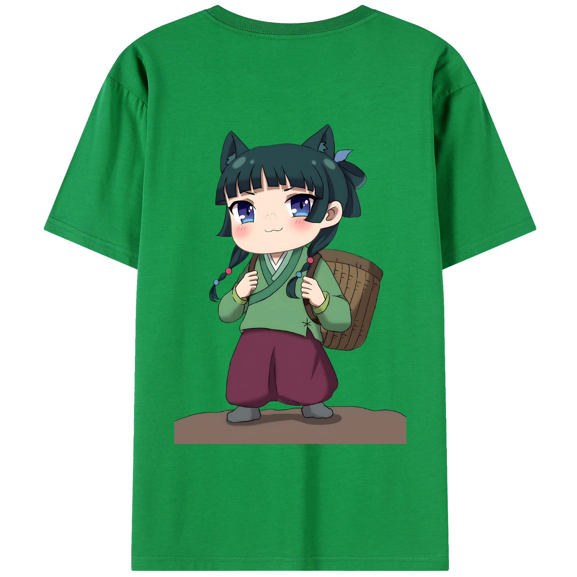 （画像用） 薬屋のひとりごと The Apothecary Diaries レディース半袖Tシャツ(バックプリント)
