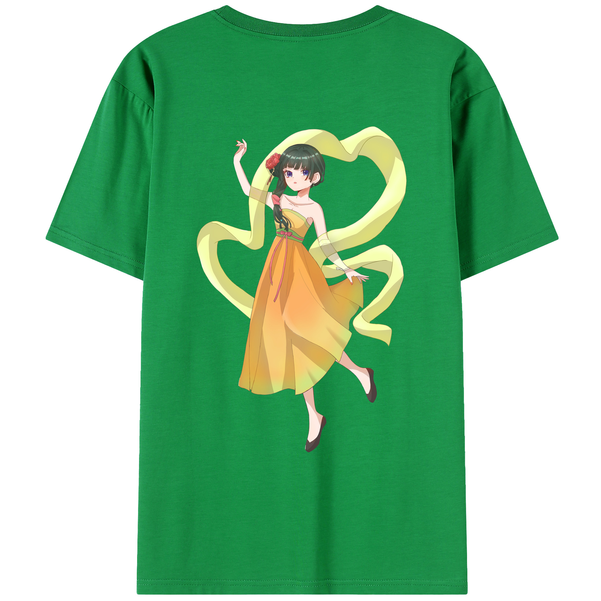 （画像用） 薬屋のひとりごと The Apothecary Diaries レディース半袖Tシャツ(バックプリント)