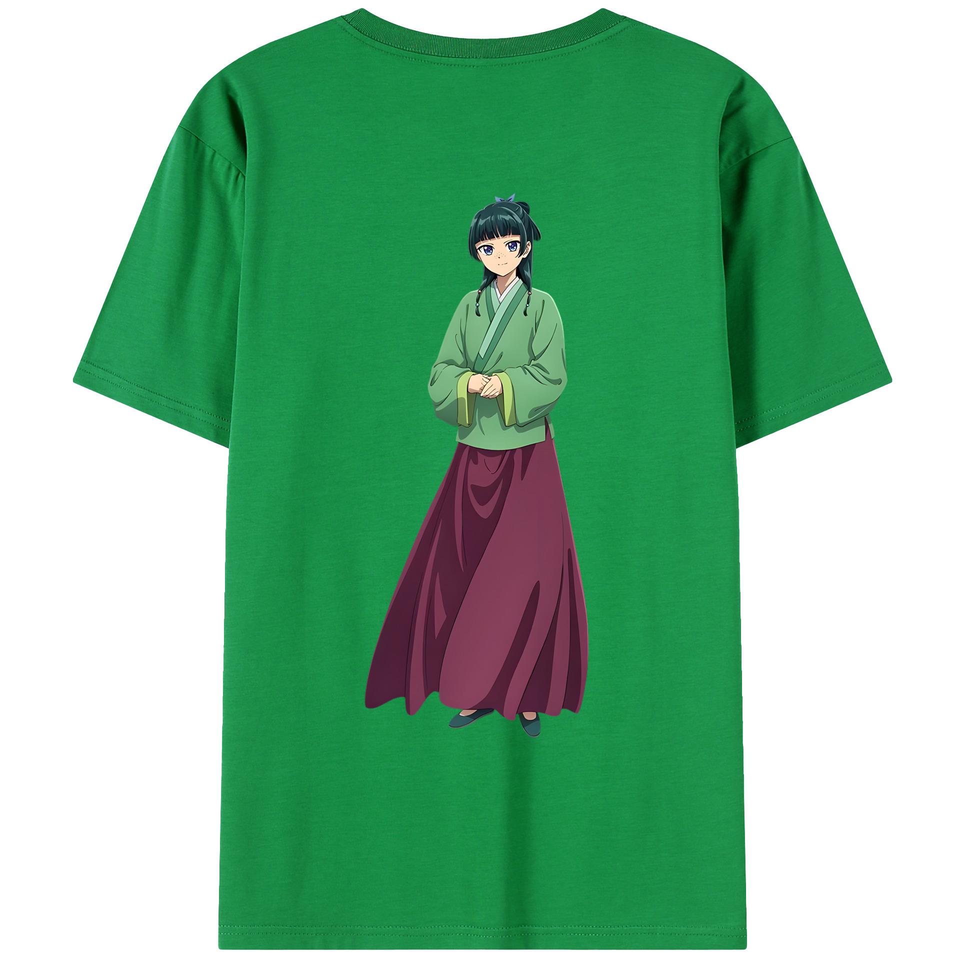 （画像用） 薬屋のひとりごと The Apothecary Diaries レディース半袖Tシャツ(バックプリント)