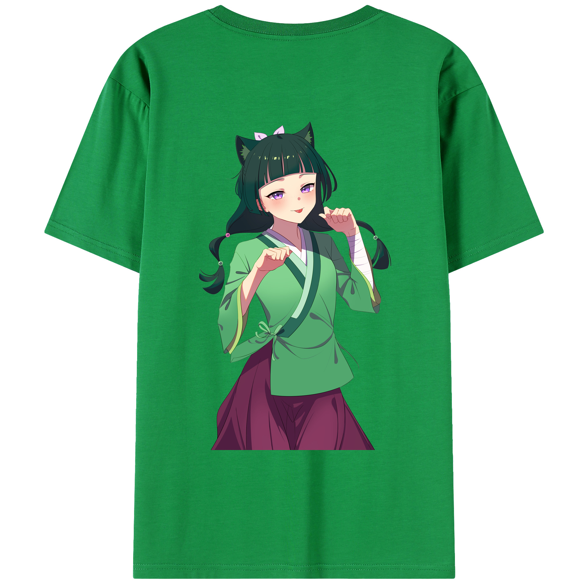 （画像用） 薬屋のひとりごと The Apothecary Diaries レディース半袖Tシャツ(バックプリント)