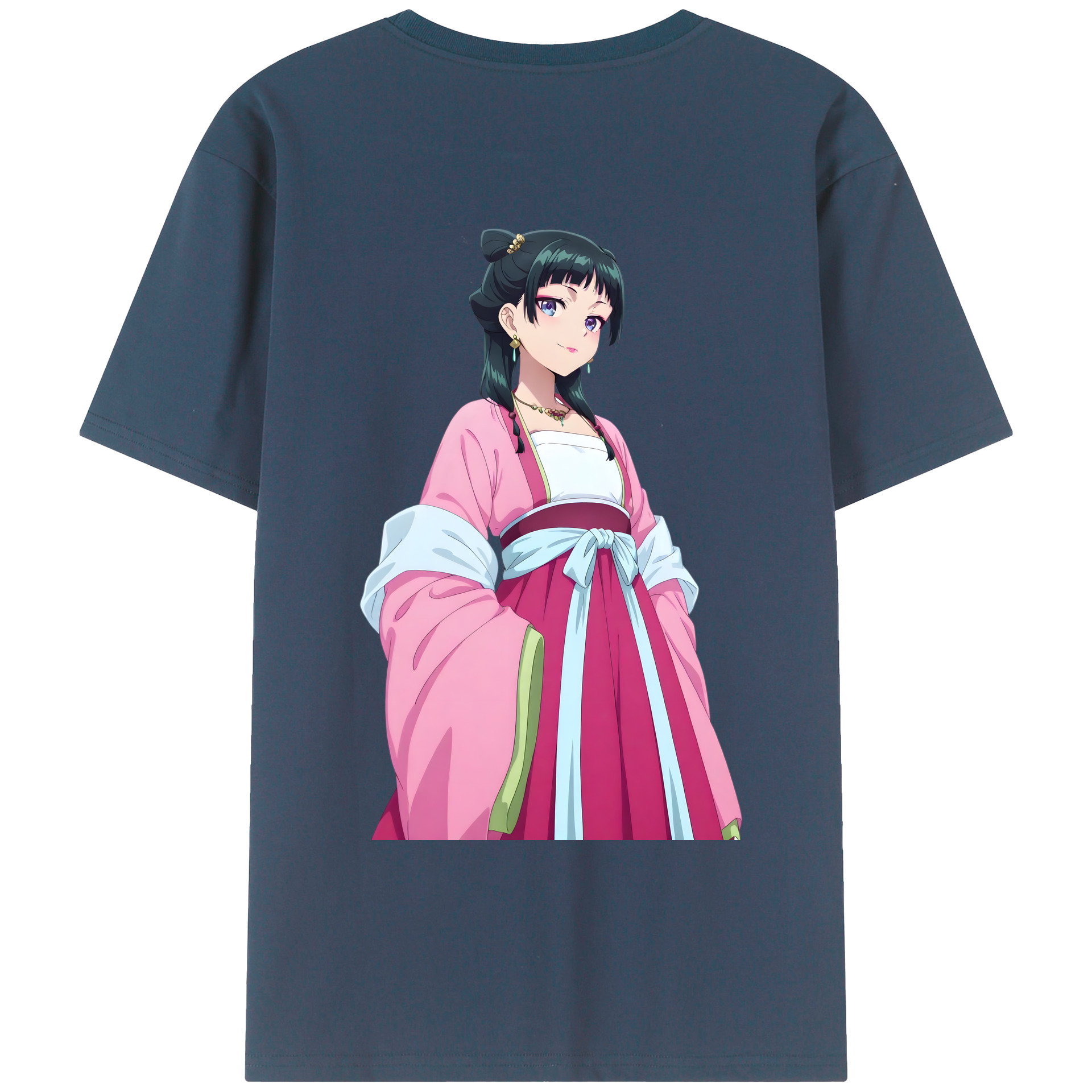 （画像用） 薬屋のひとりごと The Apothecary Diaries レディース半袖Tシャツ(バックプリント)