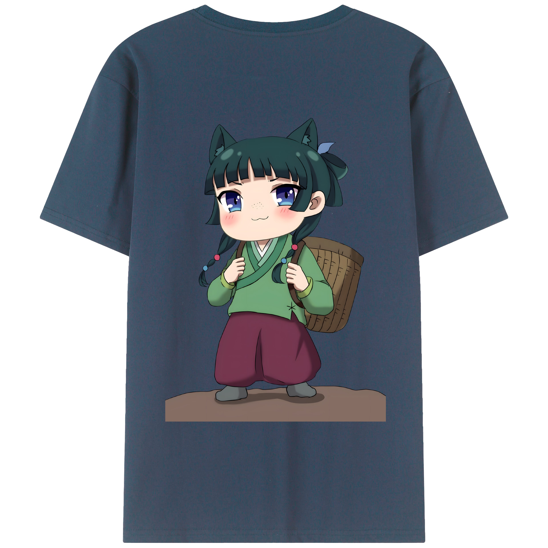 （画像用） 薬屋のひとりごと The Apothecary Diaries レディース半袖Tシャツ(バックプリント)