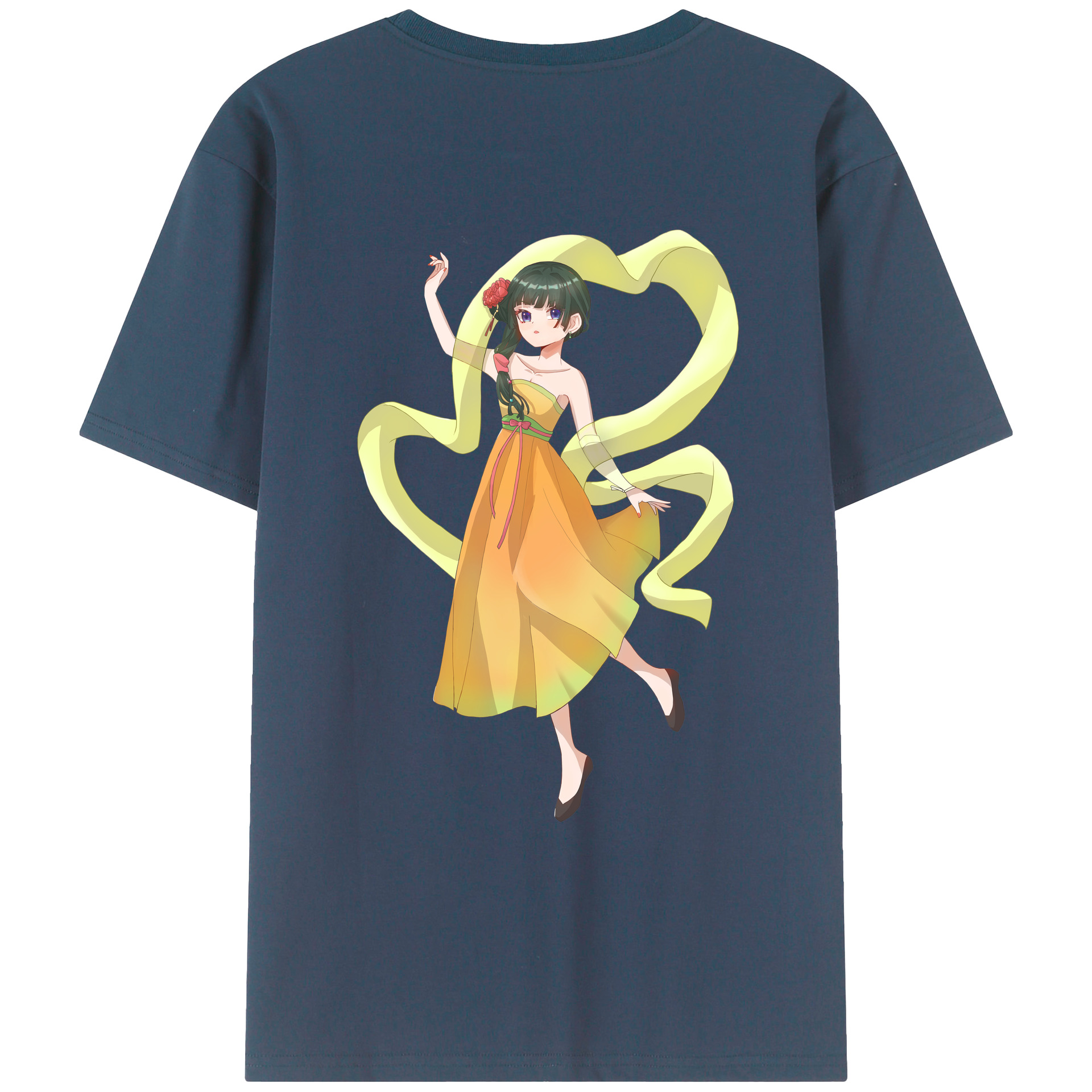 （画像用） 薬屋のひとりごと The Apothecary Diaries レディース半袖Tシャツ(バックプリント)