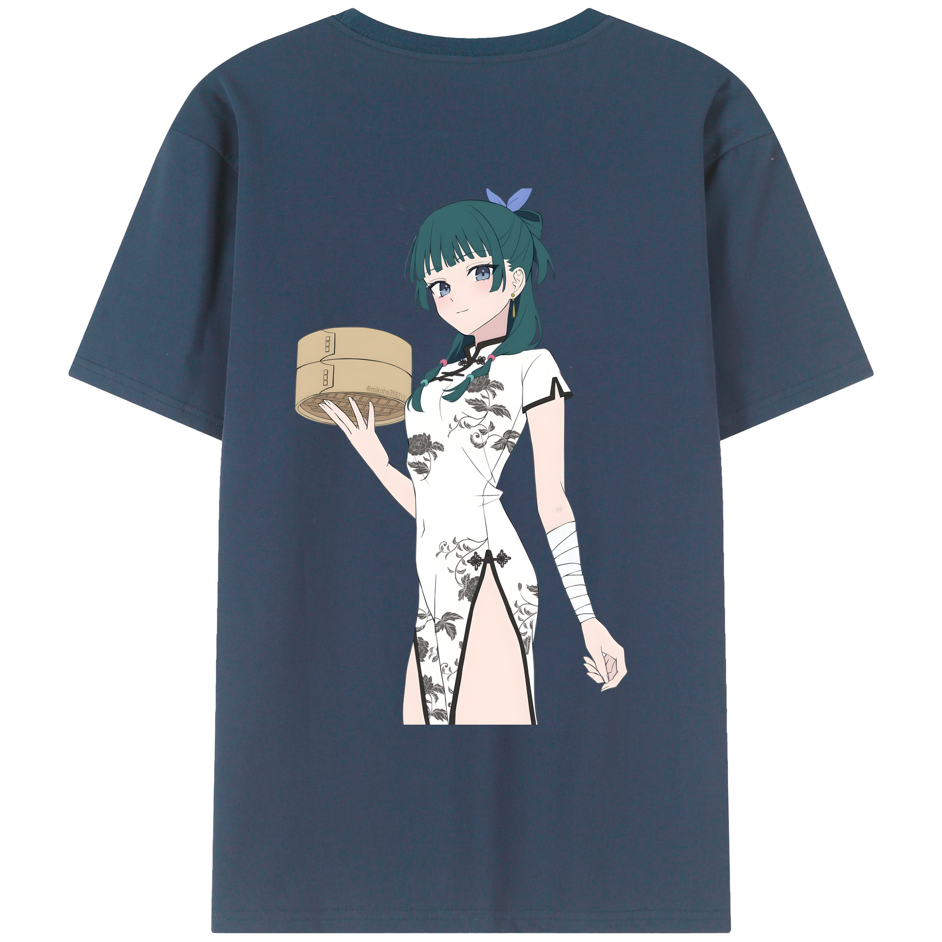 （画像用） 薬屋のひとりごと The Apothecary Diaries レディース半袖Tシャツ(バックプリント)