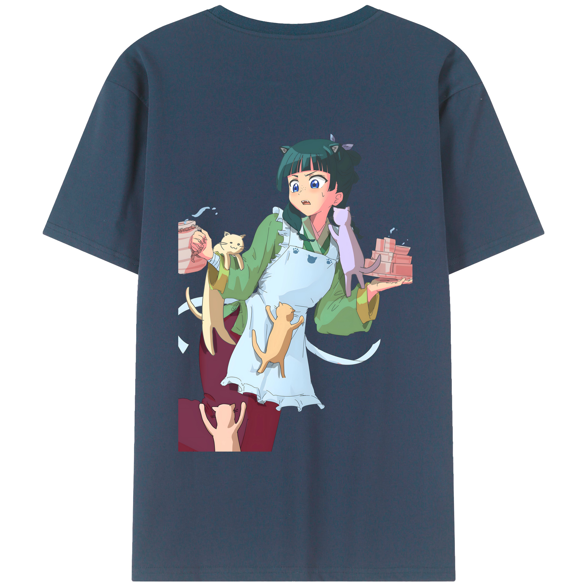 （画像用） 薬屋のひとりごと The Apothecary Diaries レディース半袖Tシャツ(バックプリント)