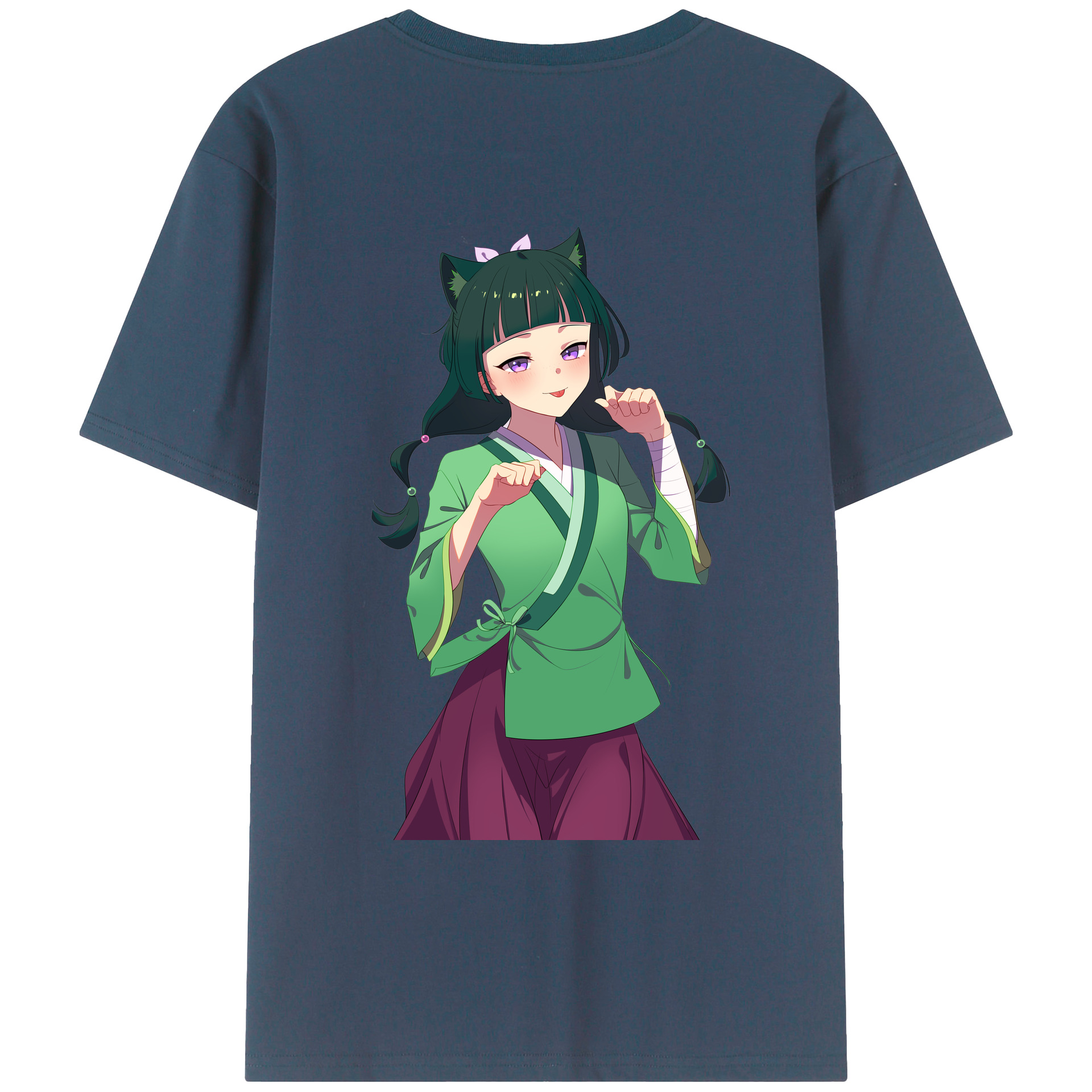 （画像用） 薬屋のひとりごと The Apothecary Diaries レディース半袖Tシャツ(バックプリント)