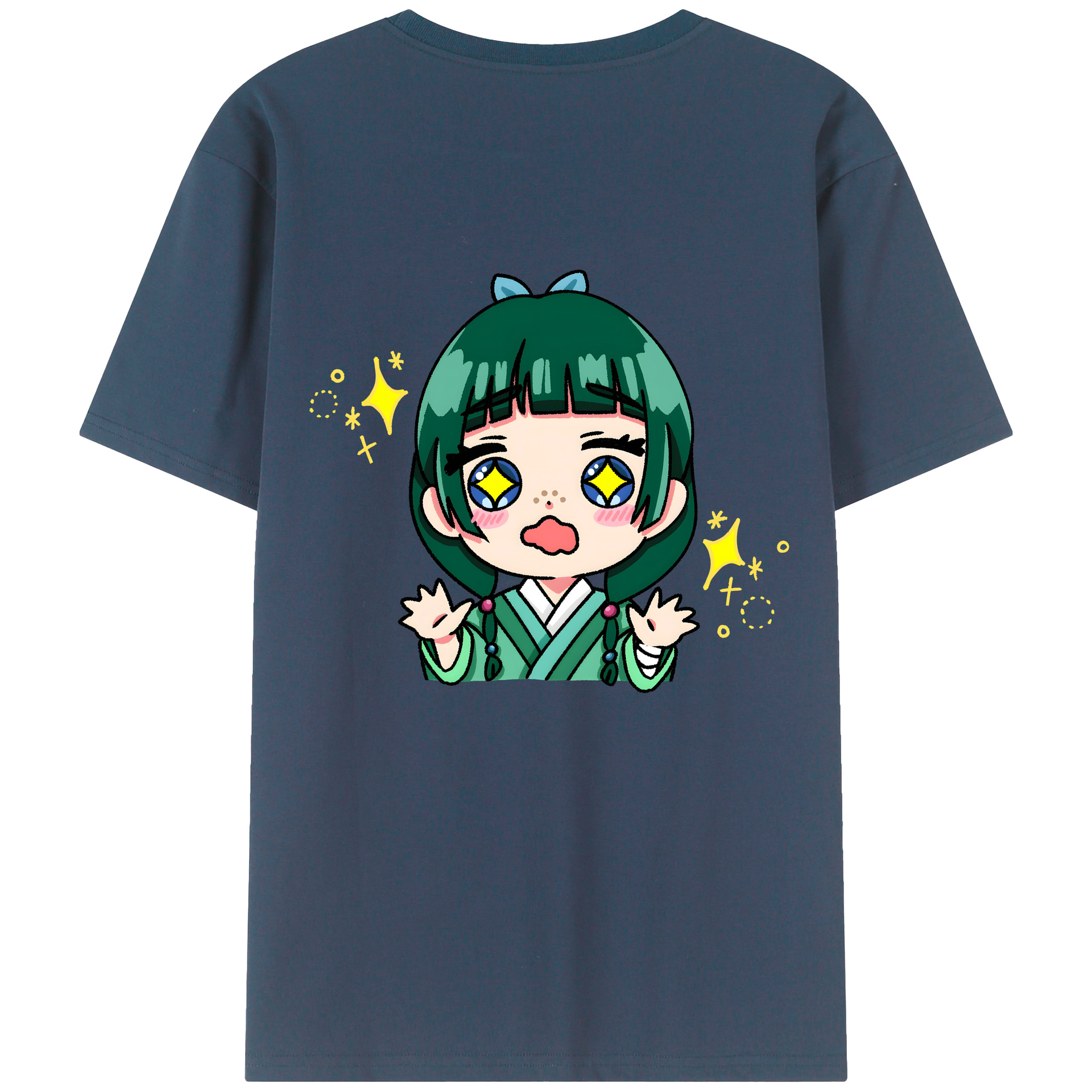 （画像用） 薬屋のひとりごと The Apothecary Diaries レディース半袖Tシャツ(バックプリント)