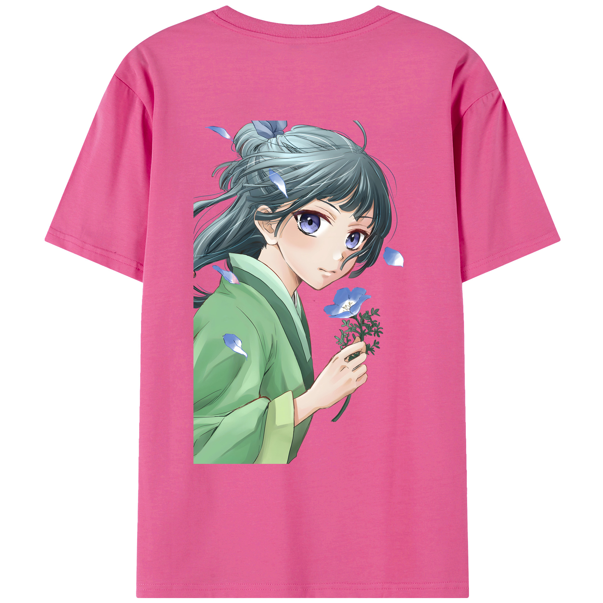 （画像用） 薬屋のひとりごと The Apothecary Diaries レディース半袖Tシャツ(バックプリント)