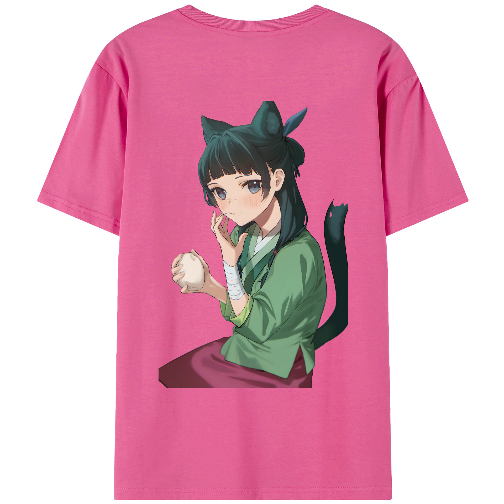 （画像用） 薬屋のひとりごと The Apothecary Diaries レディース半袖Tシャツ(バックプリント)