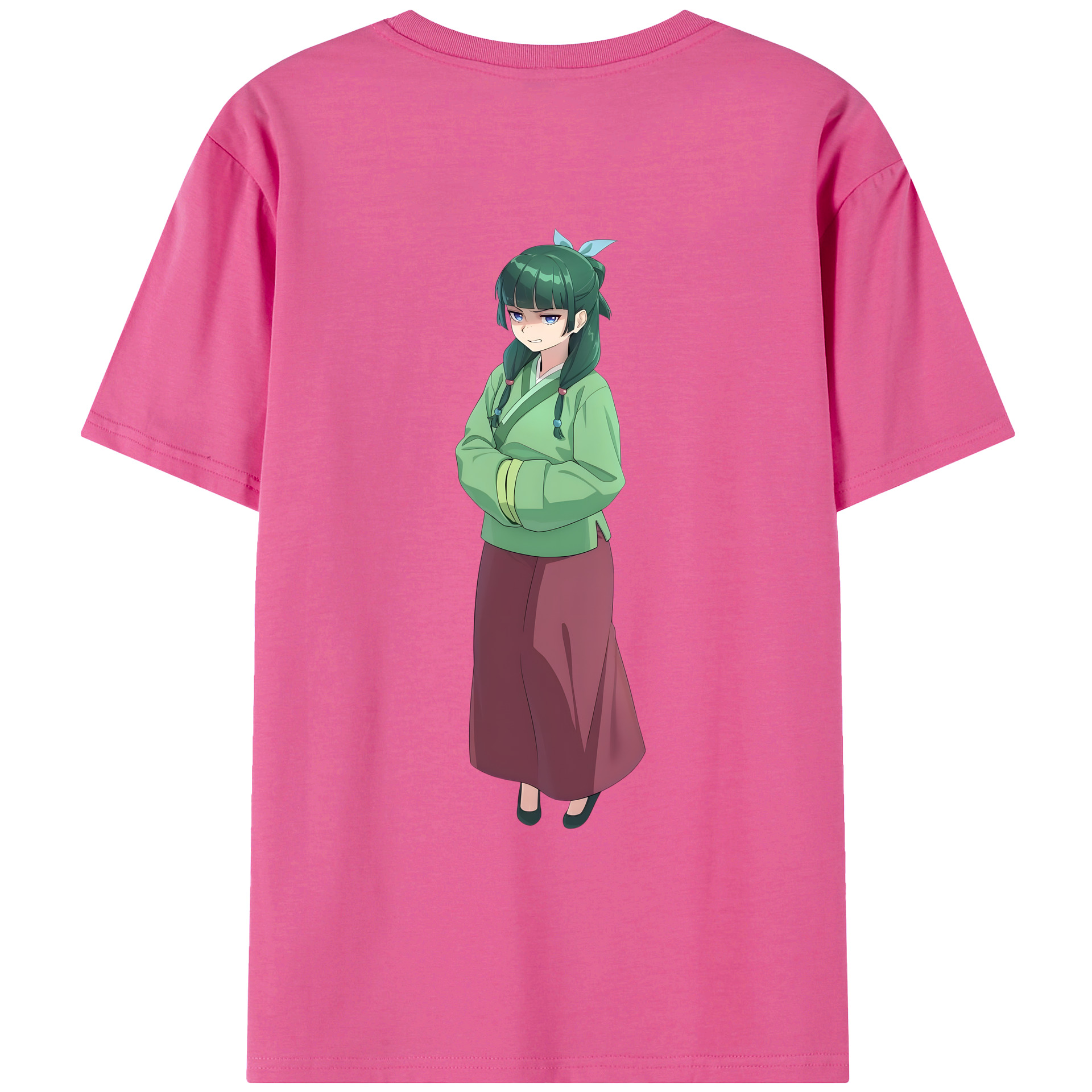 （画像用） 薬屋のひとりごと The Apothecary Diaries レディース半袖Tシャツ(バックプリント)