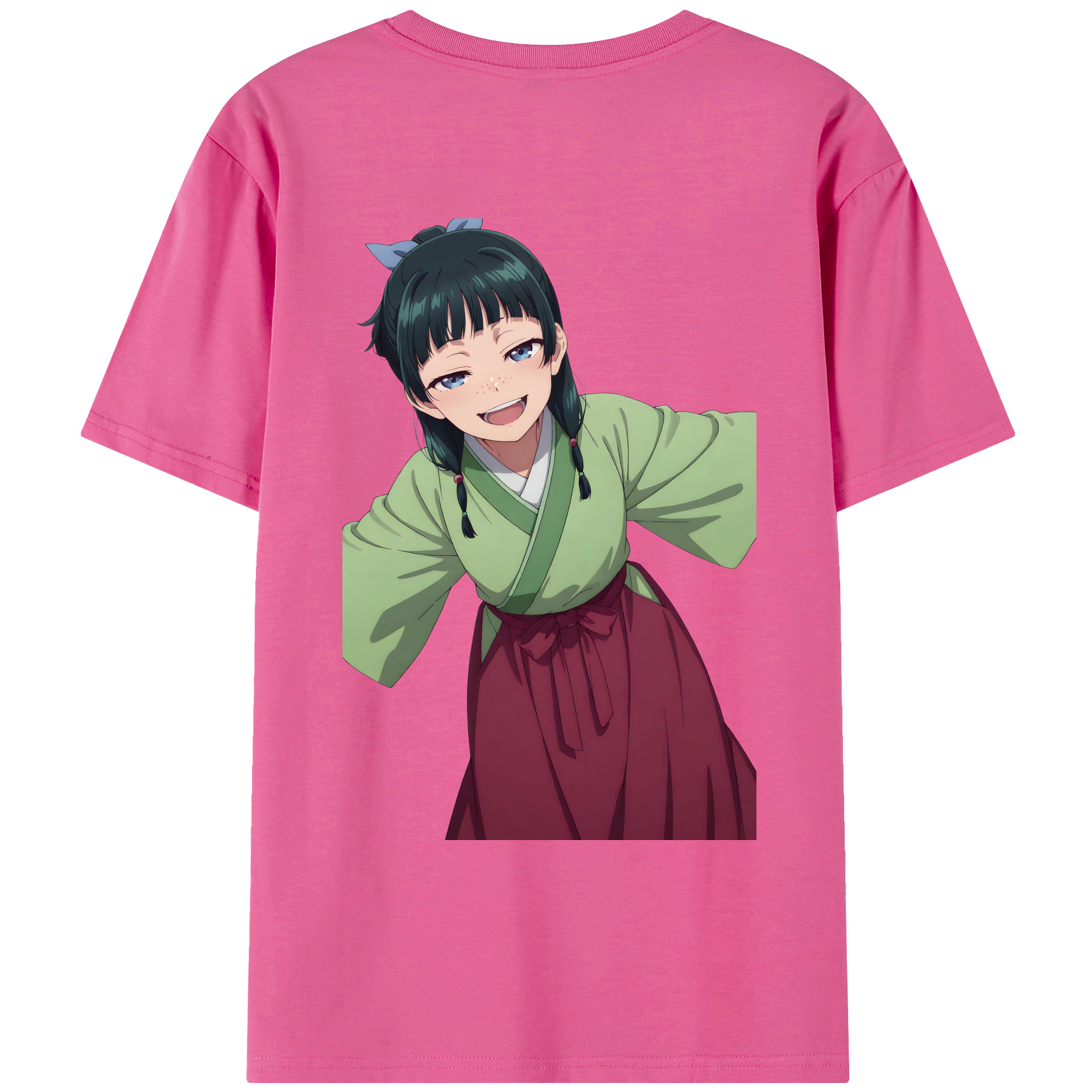 （画像用） 薬屋のひとりごと The Apothecary Diaries レディース半袖Tシャツ(バックプリント)