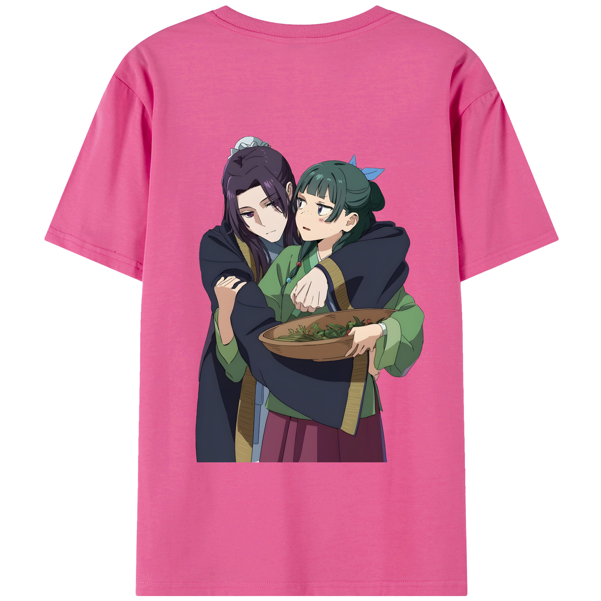 （画像用） 薬屋のひとりごと The Apothecary Diaries レディース半袖Tシャツ(バックプリント)