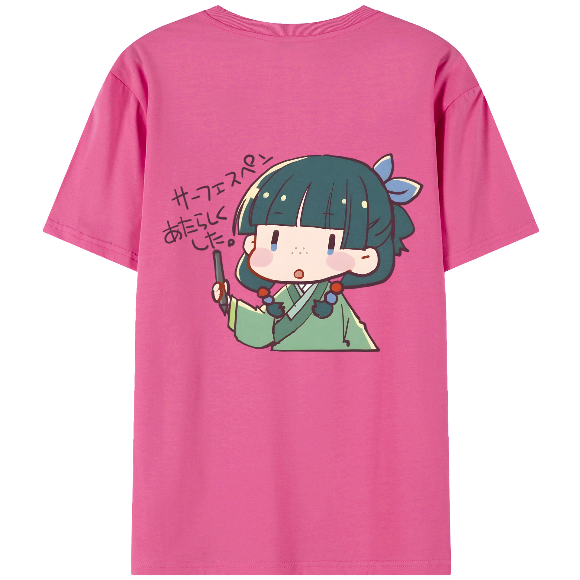 （画像用） 薬屋のひとりごと The Apothecary Diaries レディース半袖Tシャツ(バックプリント)