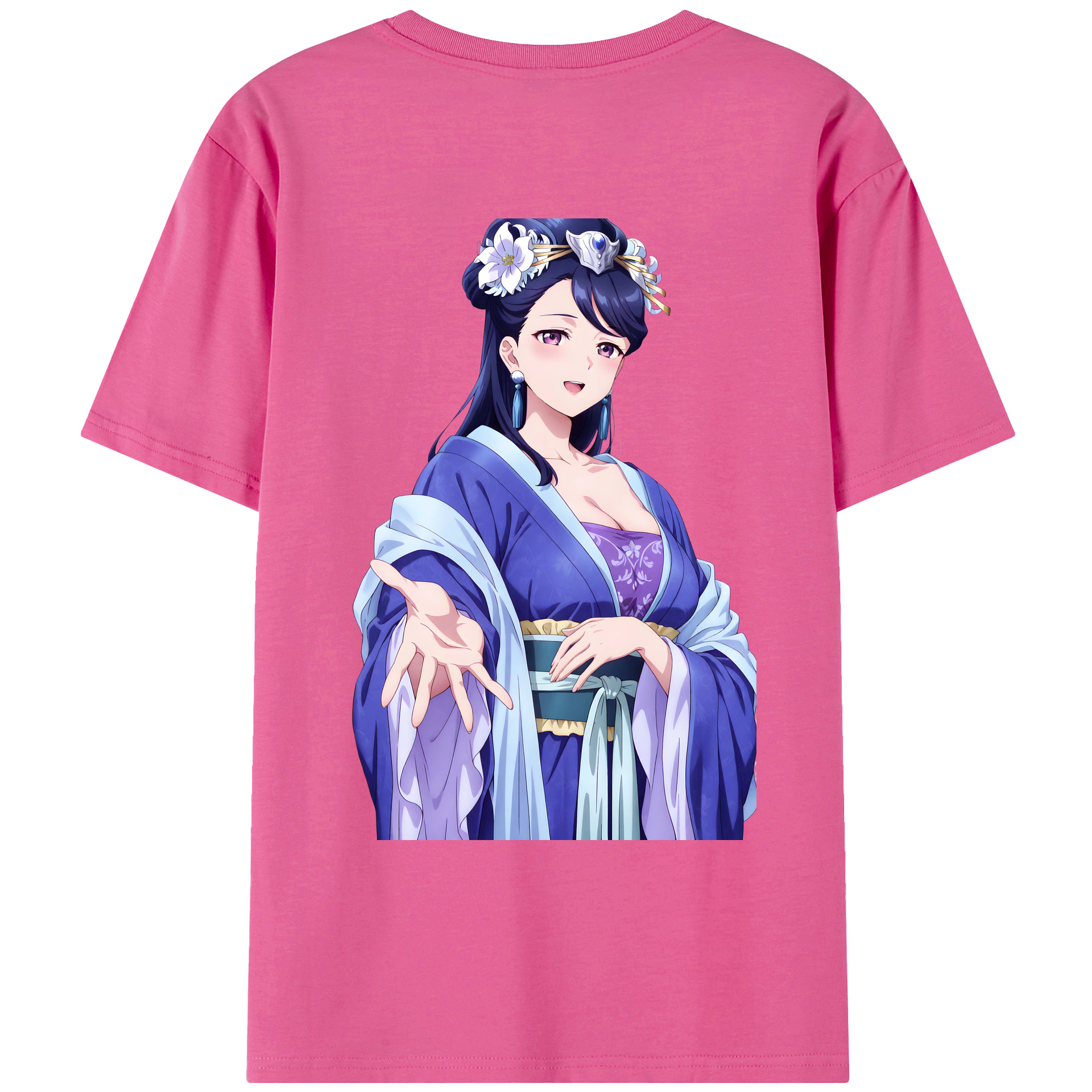 （画像用） 薬屋のひとりごと The Apothecary Diaries レディース半袖Tシャツ(バックプリント)