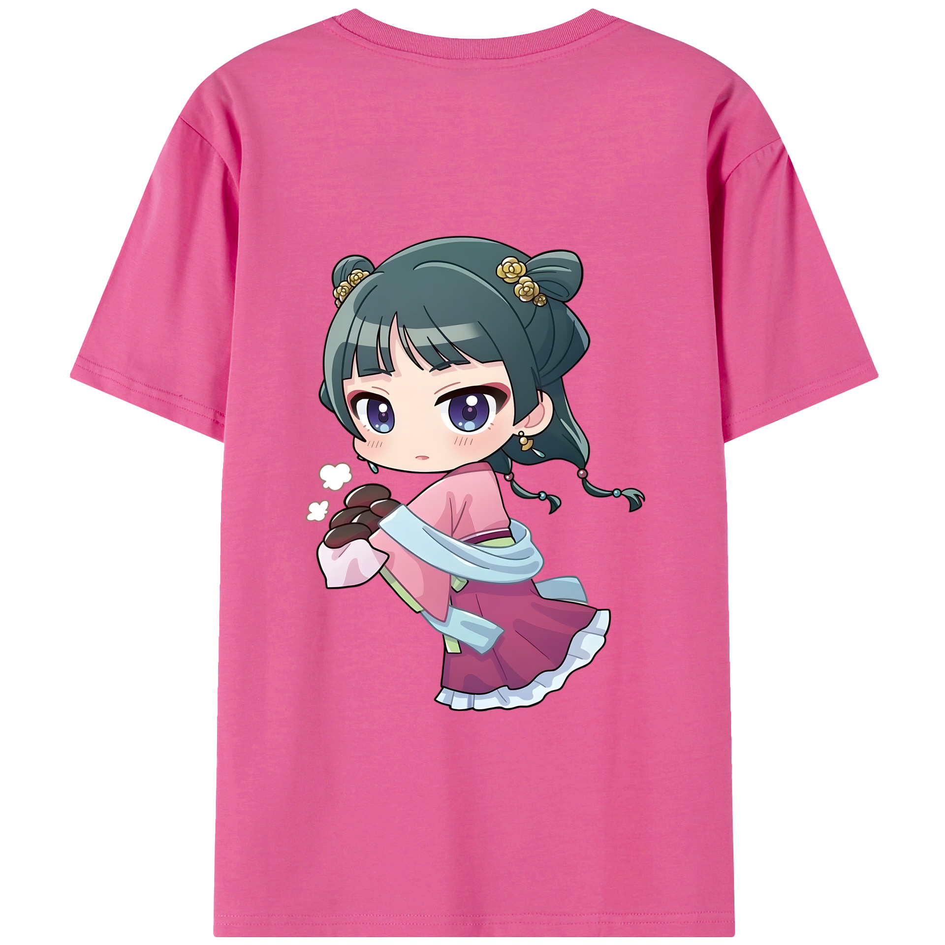 （画像用） 薬屋のひとりごと The Apothecary Diaries レディース半袖Tシャツ(バックプリント)