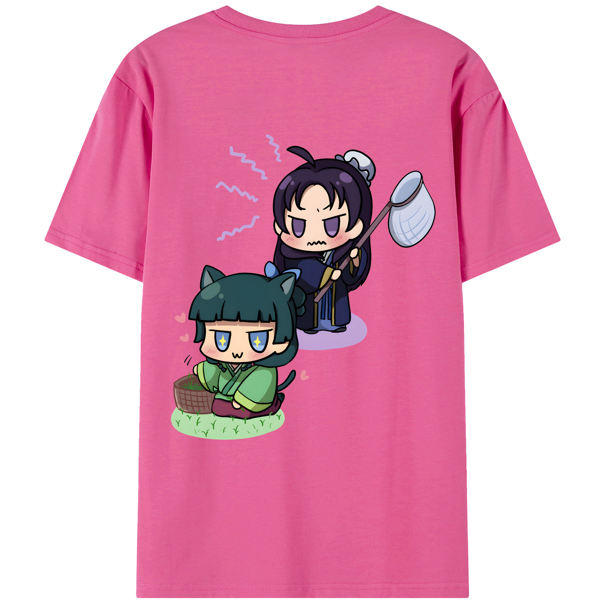 （画像用） 薬屋のひとりごと The Apothecary Diaries レディース半袖Tシャツ(バックプリント)