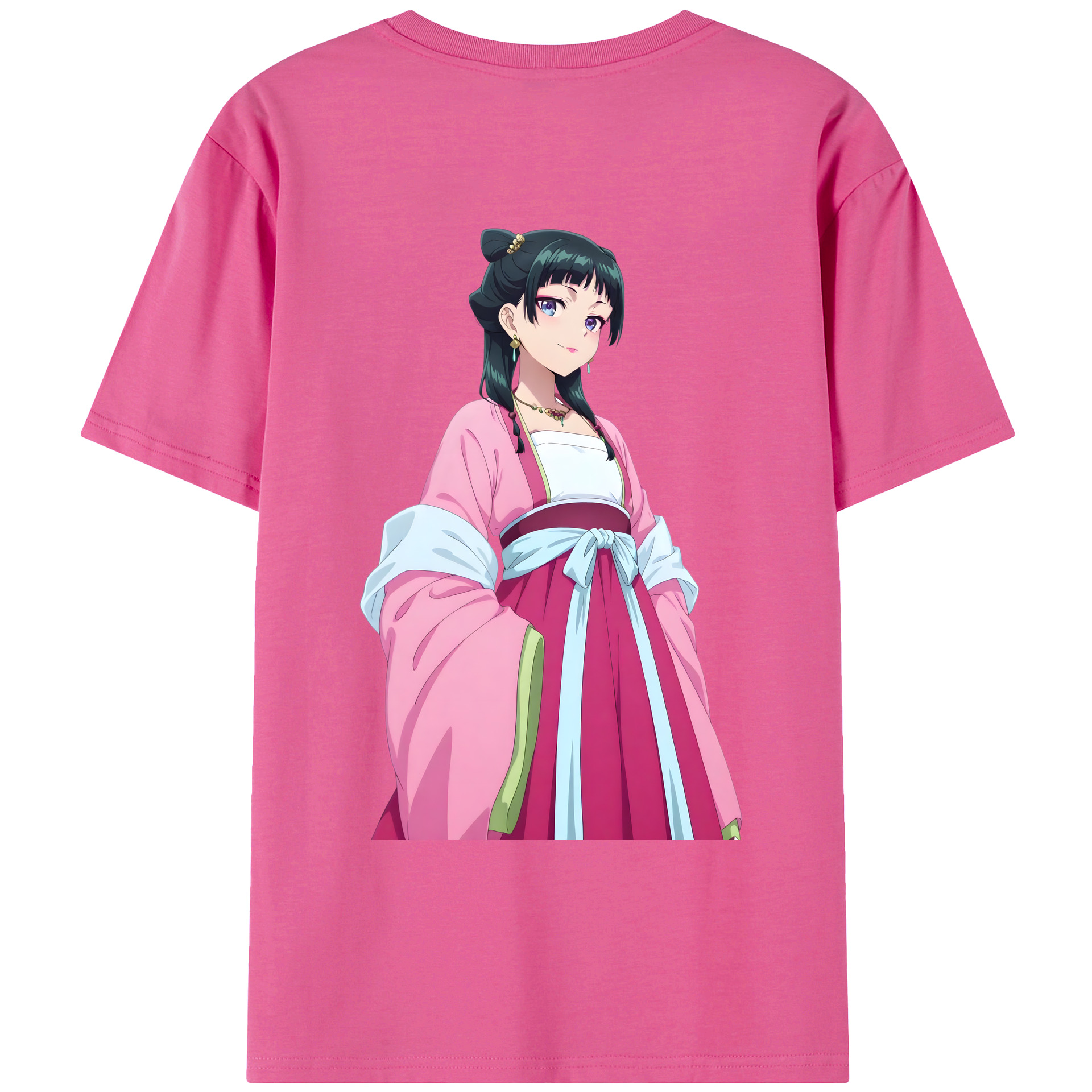 （画像用） 薬屋のひとりごと The Apothecary Diaries レディース半袖Tシャツ(バックプリント)