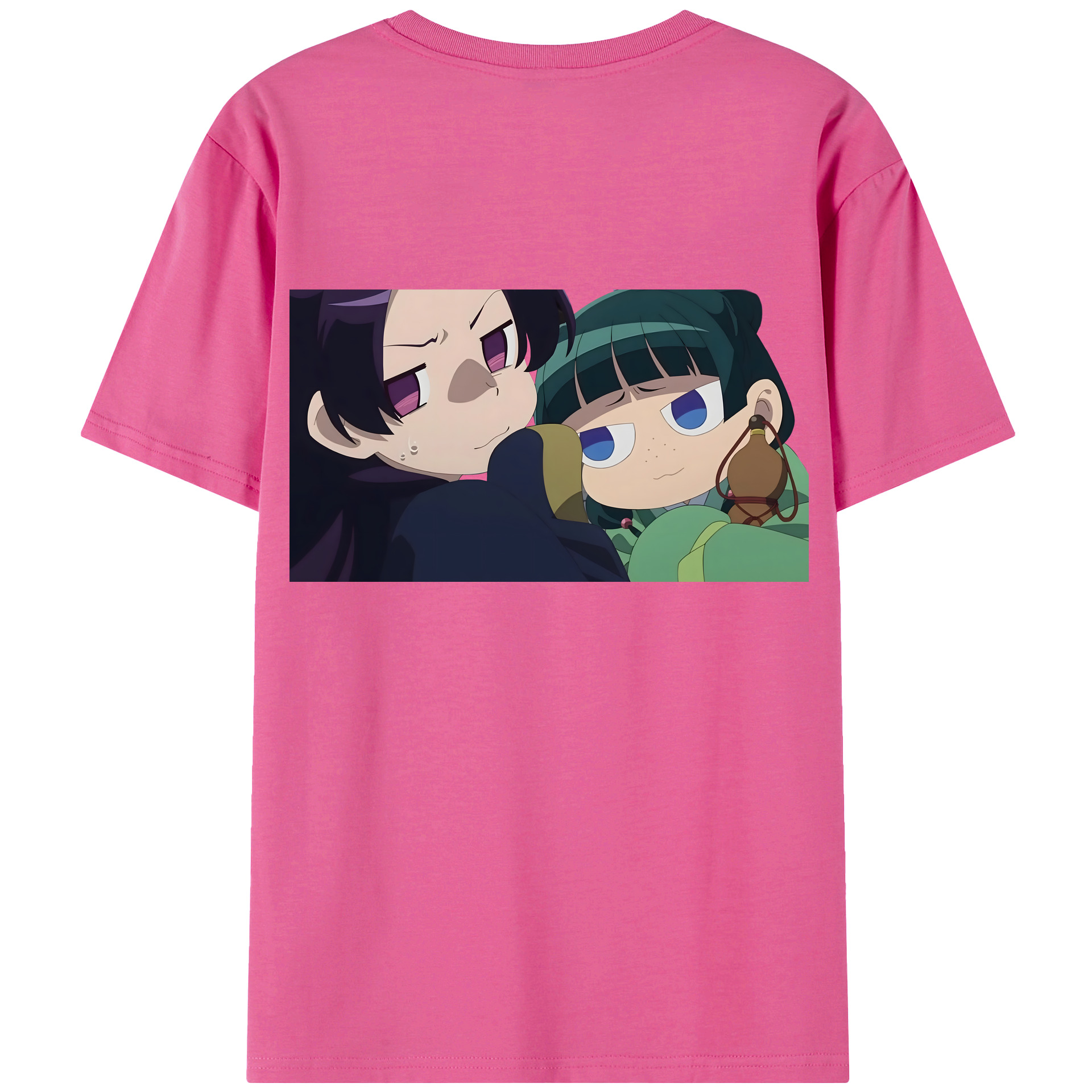 （画像用） 薬屋のひとりごと The Apothecary Diaries レディース半袖Tシャツ(バックプリント)