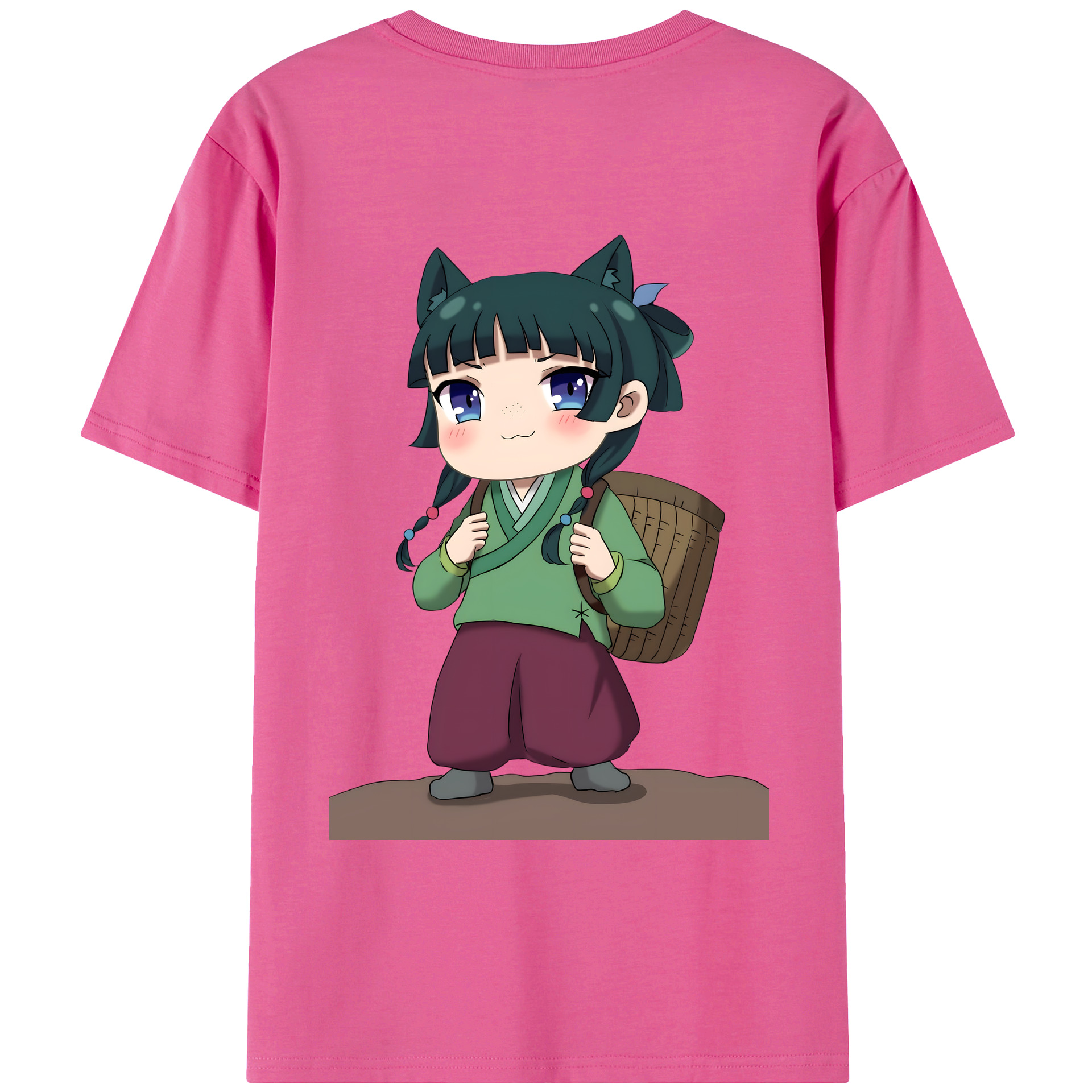 （画像用） 薬屋のひとりごと The Apothecary Diaries レディース半袖Tシャツ(バックプリント)