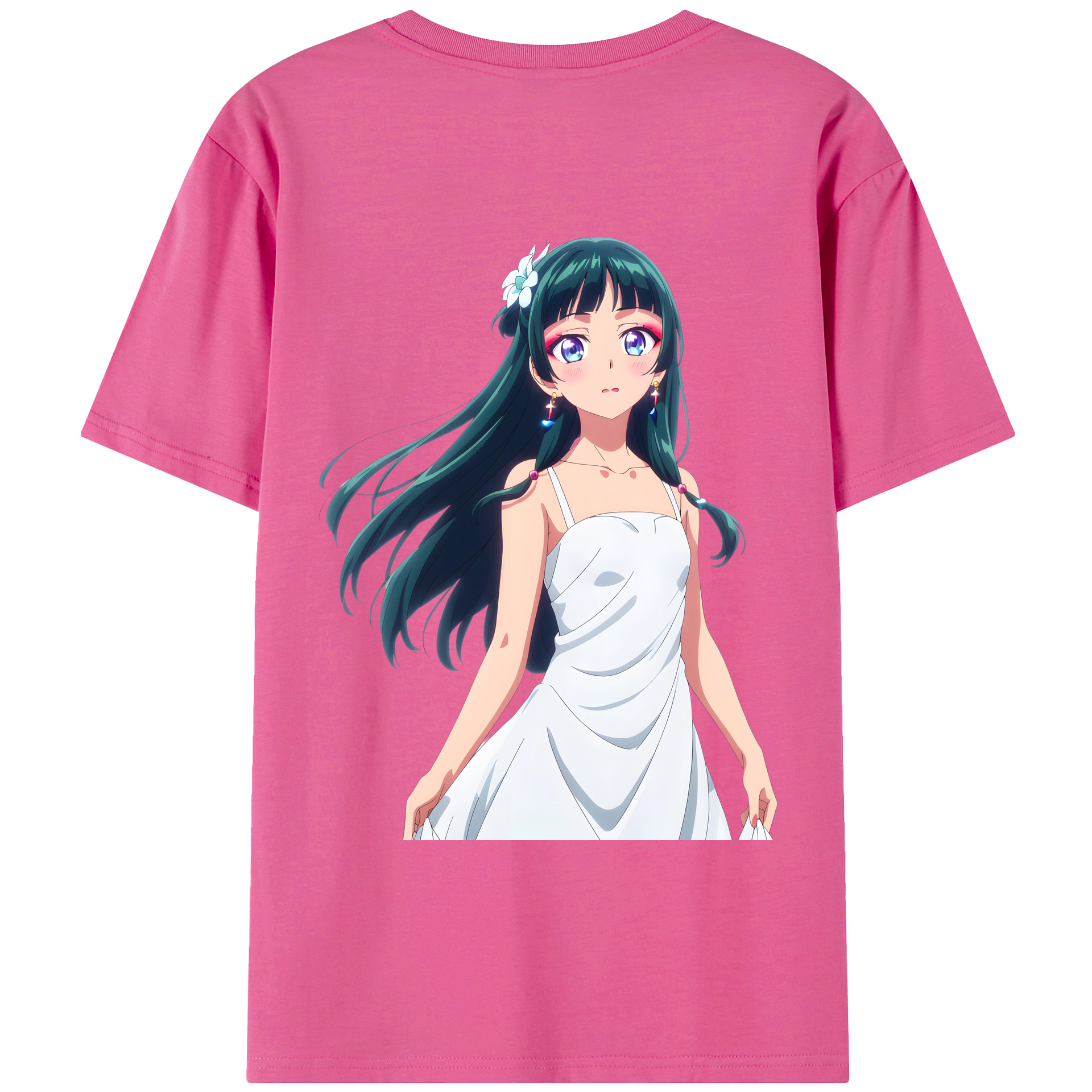 （画像用） 薬屋のひとりごと The Apothecary Diaries レディース半袖Tシャツ(バックプリント)