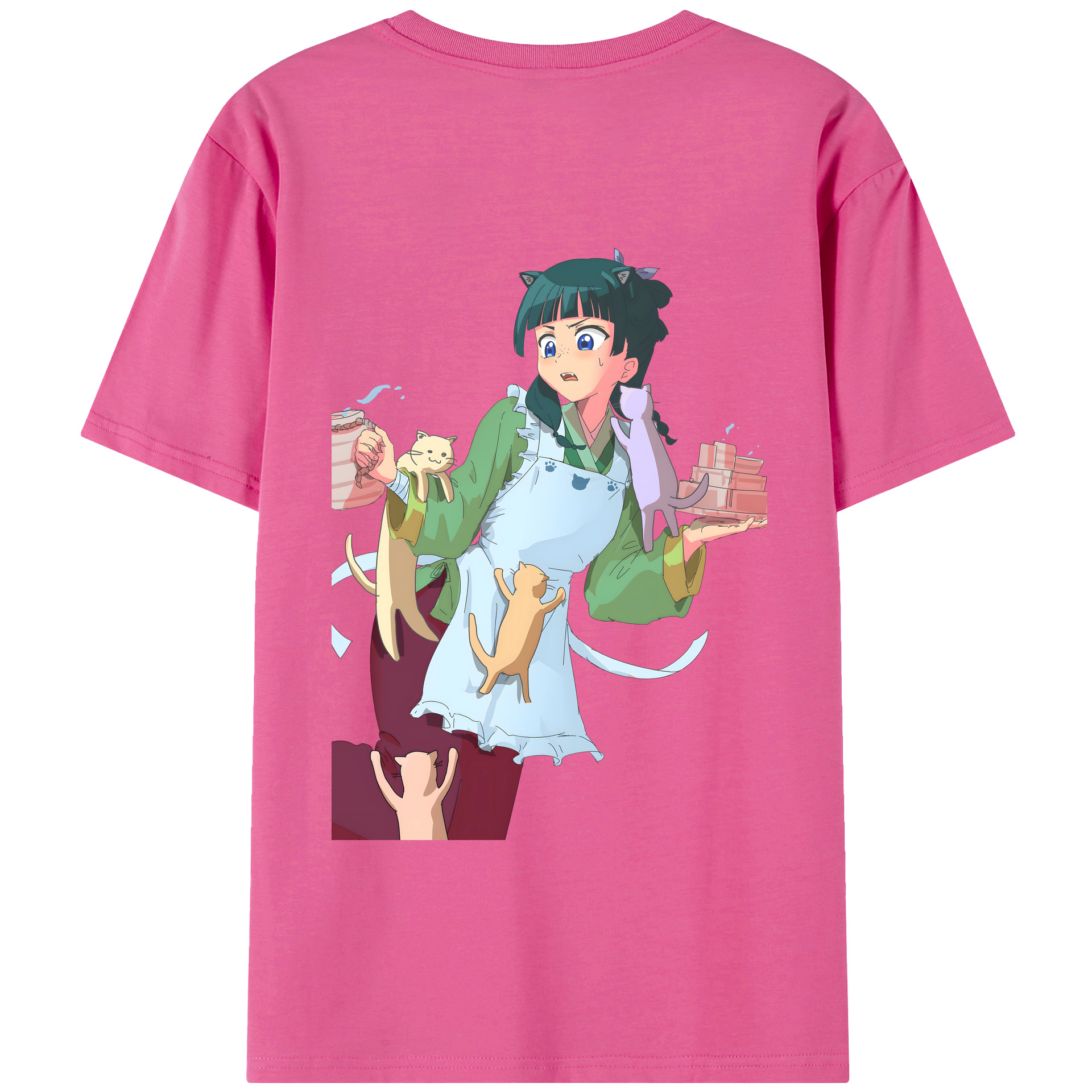 （画像用） 薬屋のひとりごと The Apothecary Diaries レディース半袖Tシャツ(バックプリント)