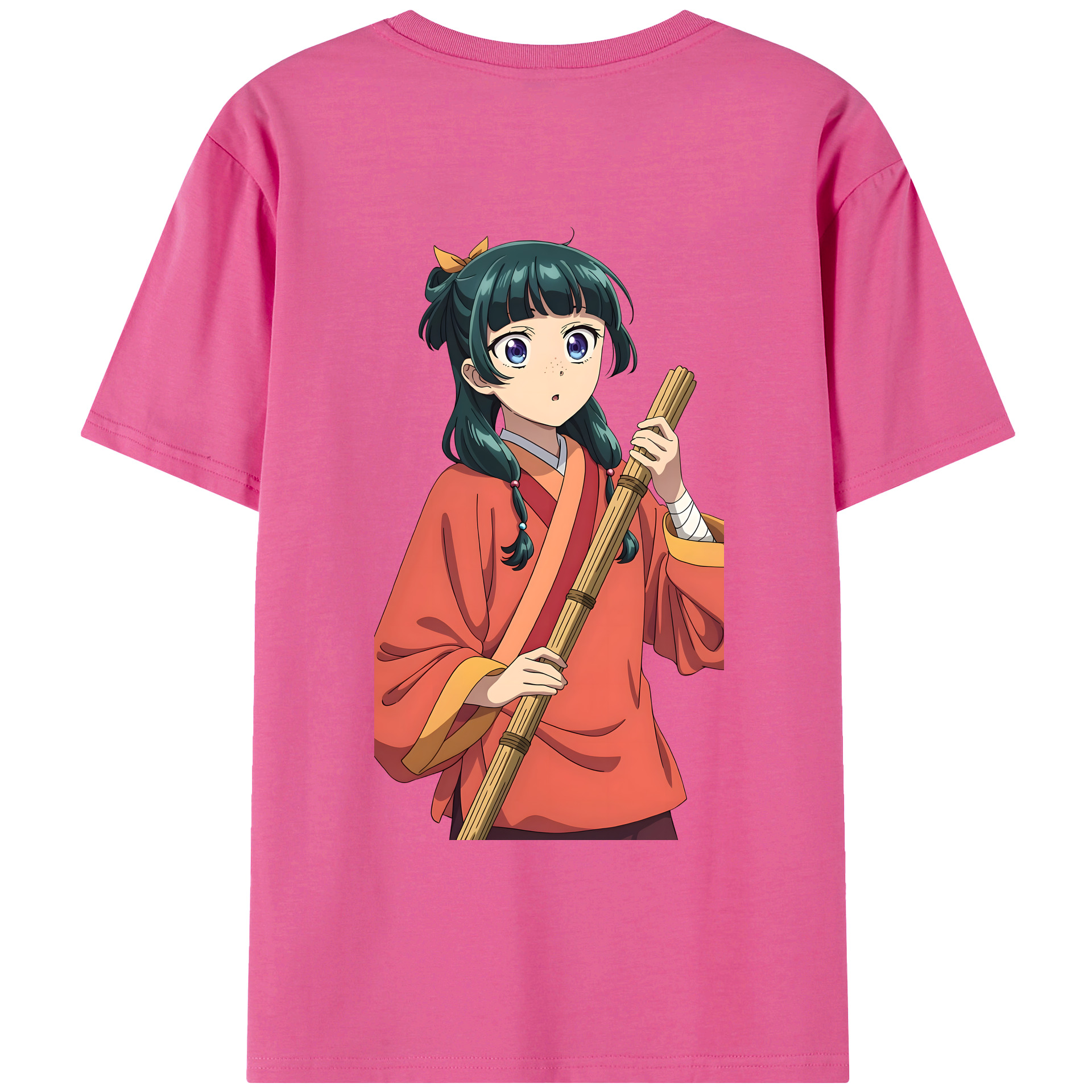 （画像用） 薬屋のひとりごと The Apothecary Diaries レディース半袖Tシャツ(バックプリント)
