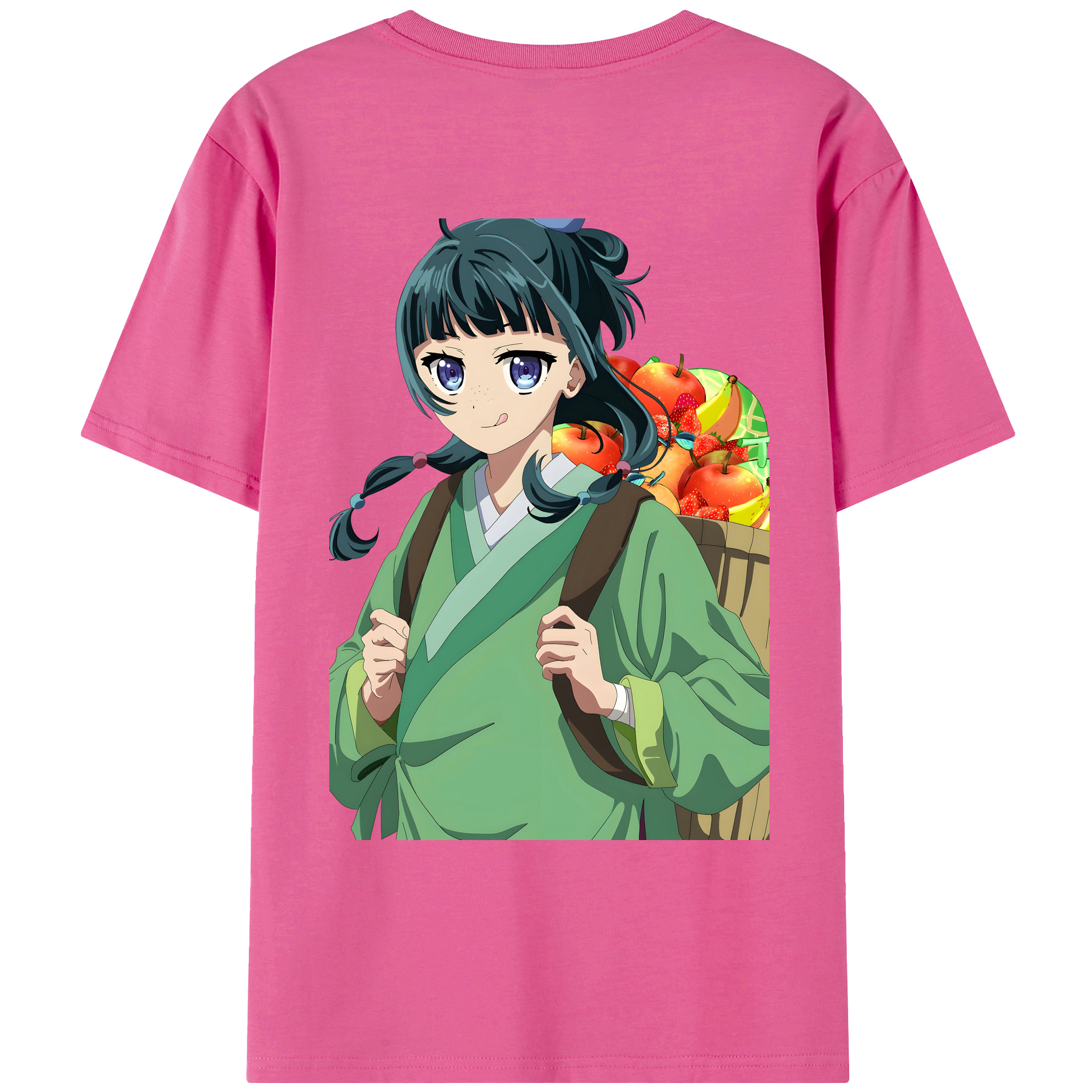（画像用） 薬屋のひとりごと The Apothecary Diaries レディース半袖Tシャツ(バックプリント)