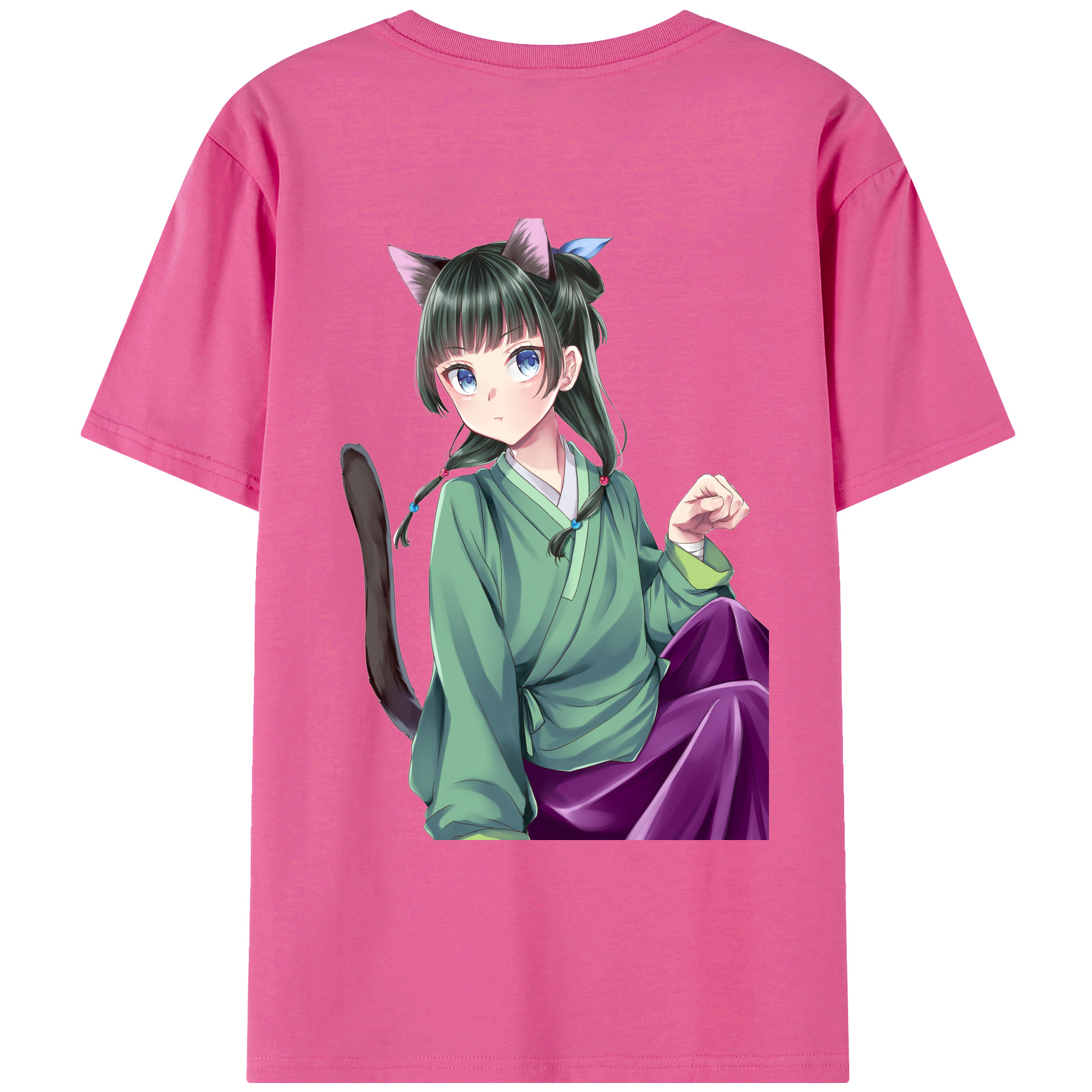 （画像用） 薬屋のひとりごと The Apothecary Diaries レディース半袖Tシャツ(バックプリント)