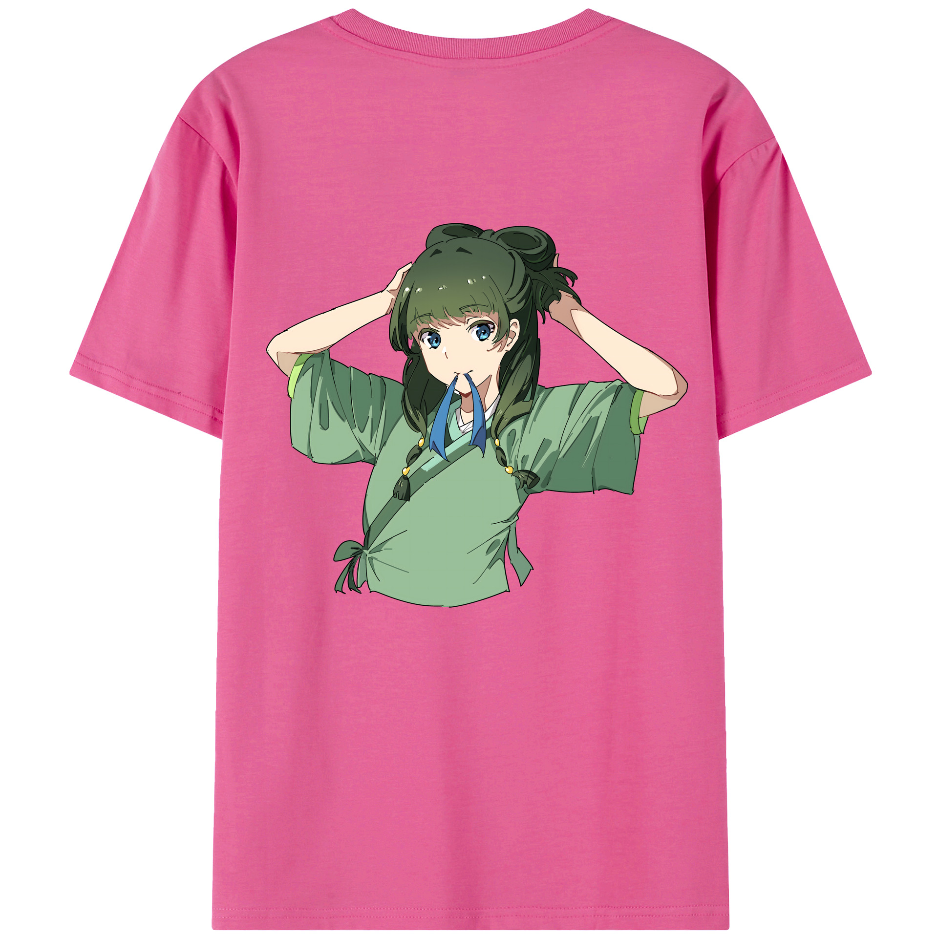 （画像用） 薬屋のひとりごと The Apothecary Diaries レディース半袖Tシャツ(バックプリント)