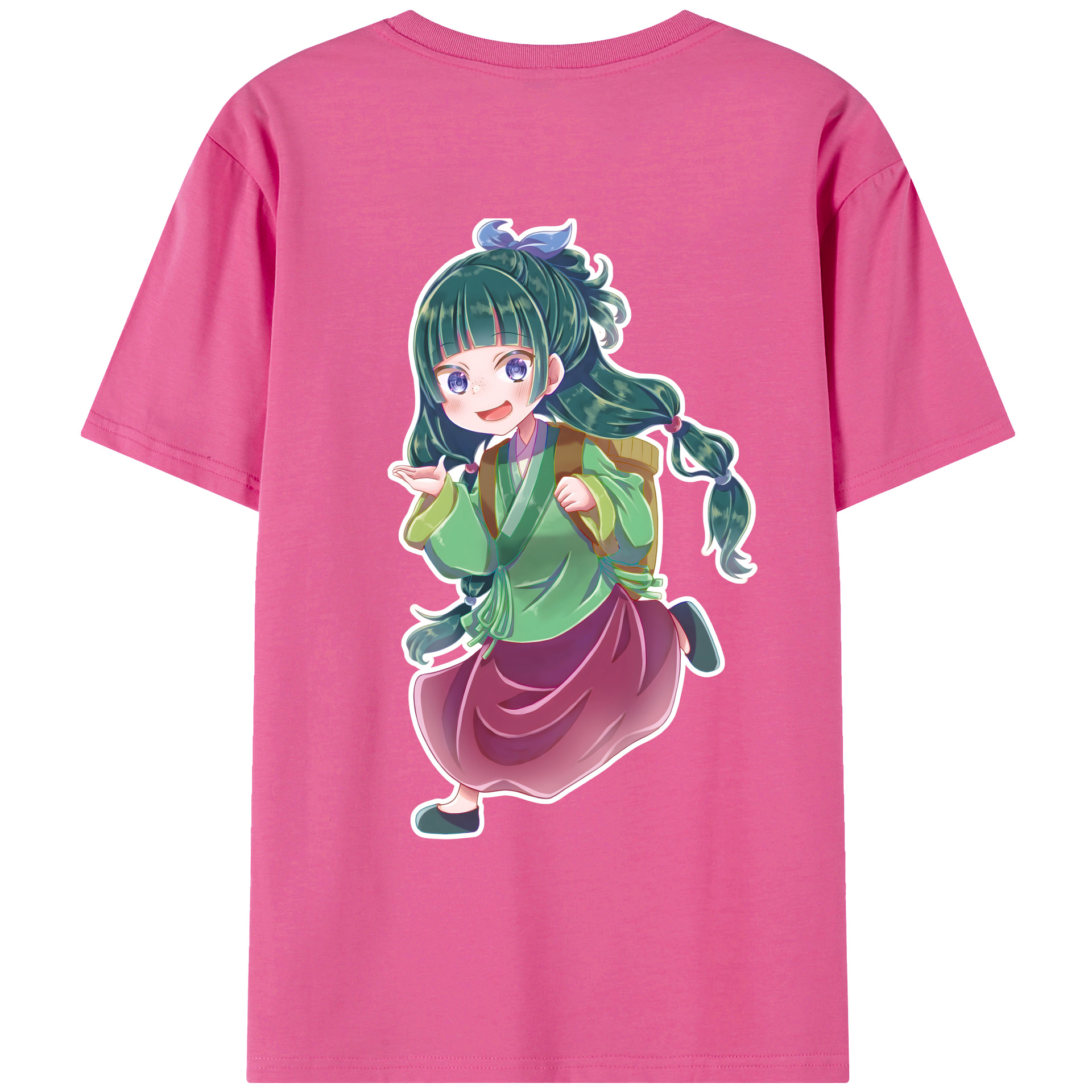 （画像用） 薬屋のひとりごと The Apothecary Diaries レディース半袖Tシャツ(バックプリント)