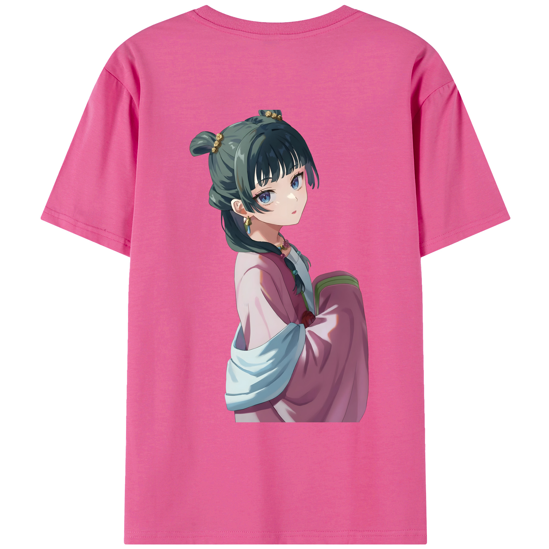 （画像用） 薬屋のひとりごと The Apothecary Diaries レディース半袖Tシャツ(バックプリント)