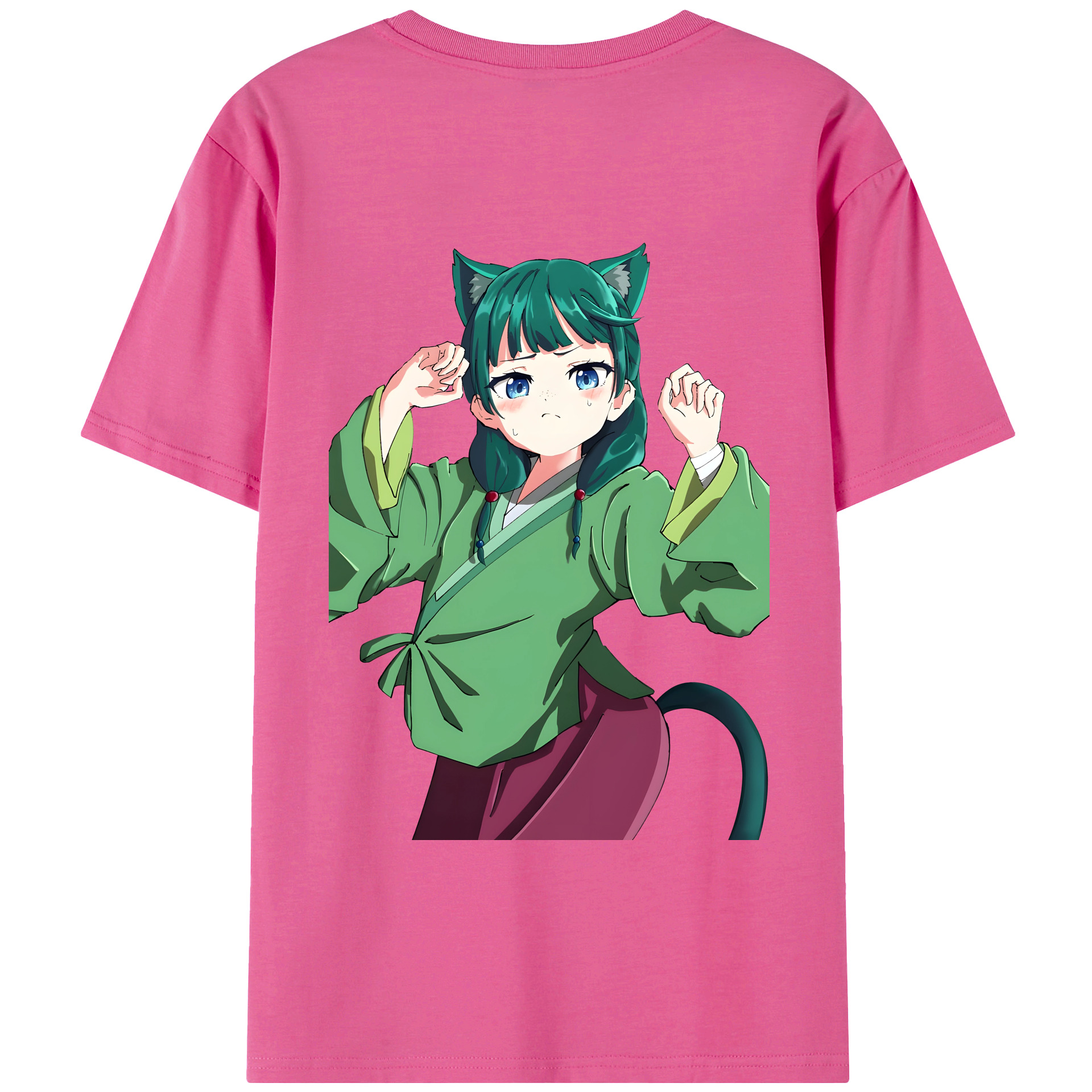 （画像用） 薬屋のひとりごと The Apothecary Diaries レディース半袖Tシャツ(バックプリント)