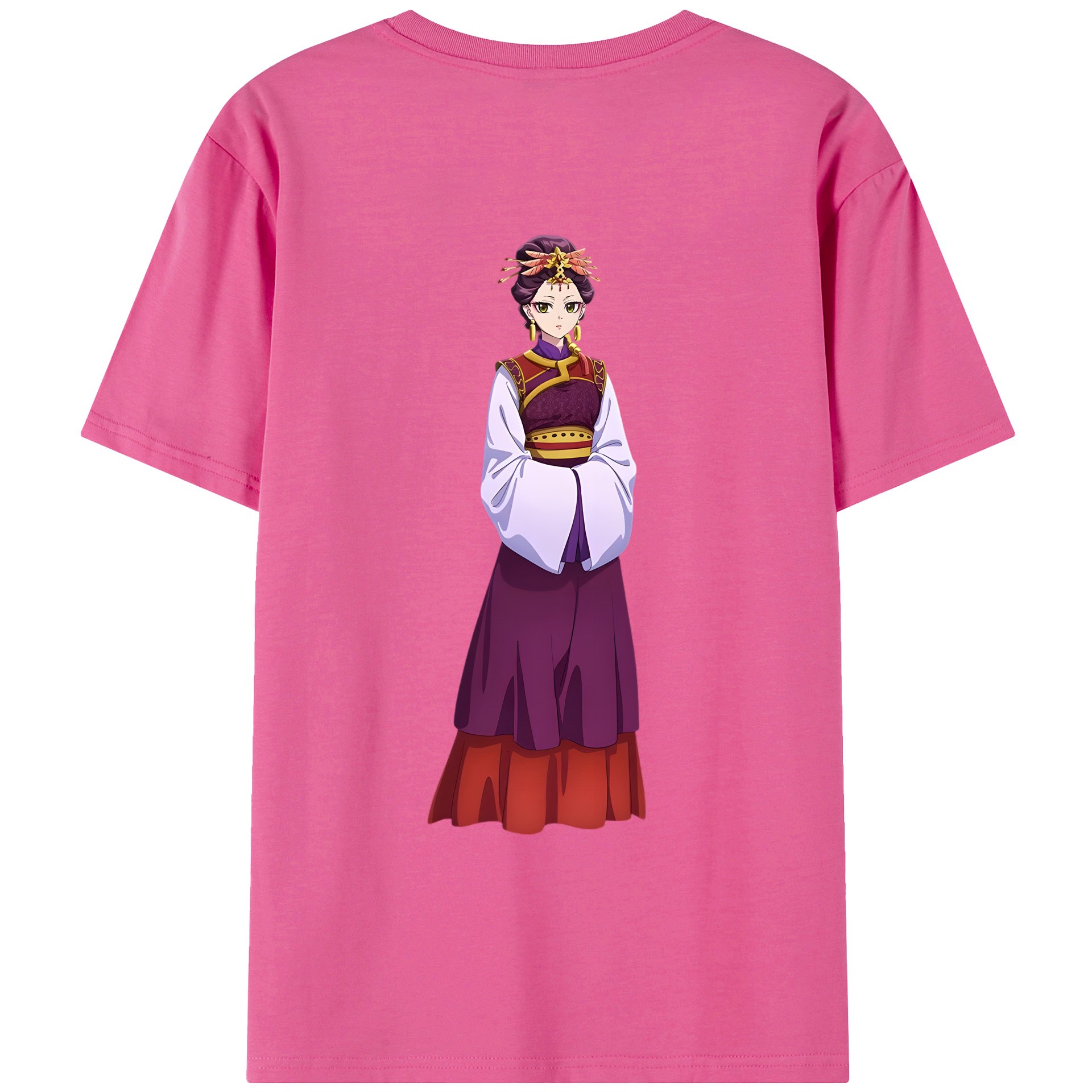 （画像用） 薬屋のひとりごと The Apothecary Diaries レディース半袖Tシャツ(バックプリント)