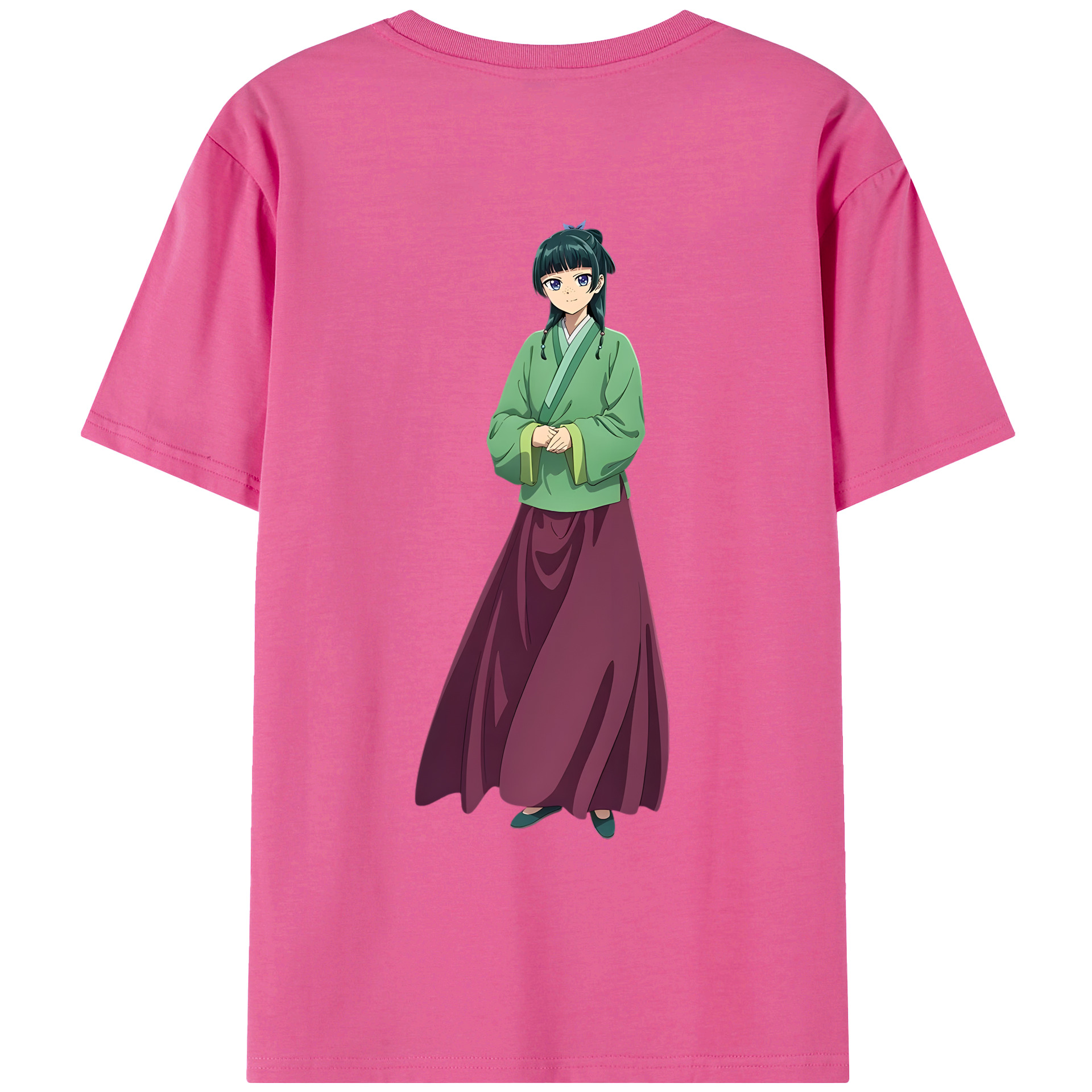 （画像用） 薬屋のひとりごと The Apothecary Diaries レディース半袖Tシャツ(バックプリント)