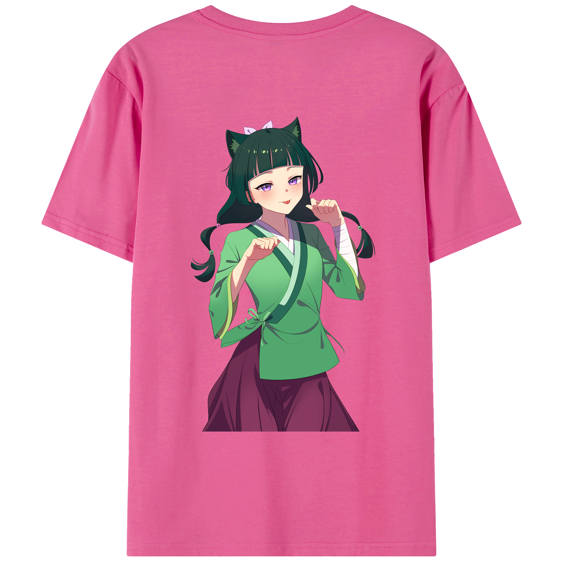 （画像用） 薬屋のひとりごと The Apothecary Diaries レディース半袖Tシャツ(バックプリント)
