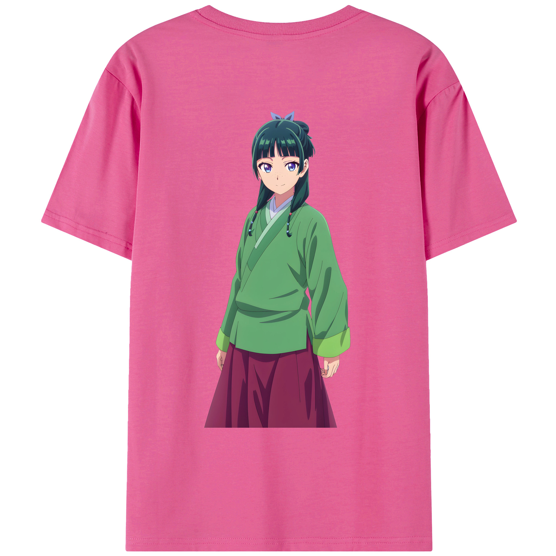 （画像用） 薬屋のひとりごと The Apothecary Diaries レディース半袖Tシャツ(バックプリント)