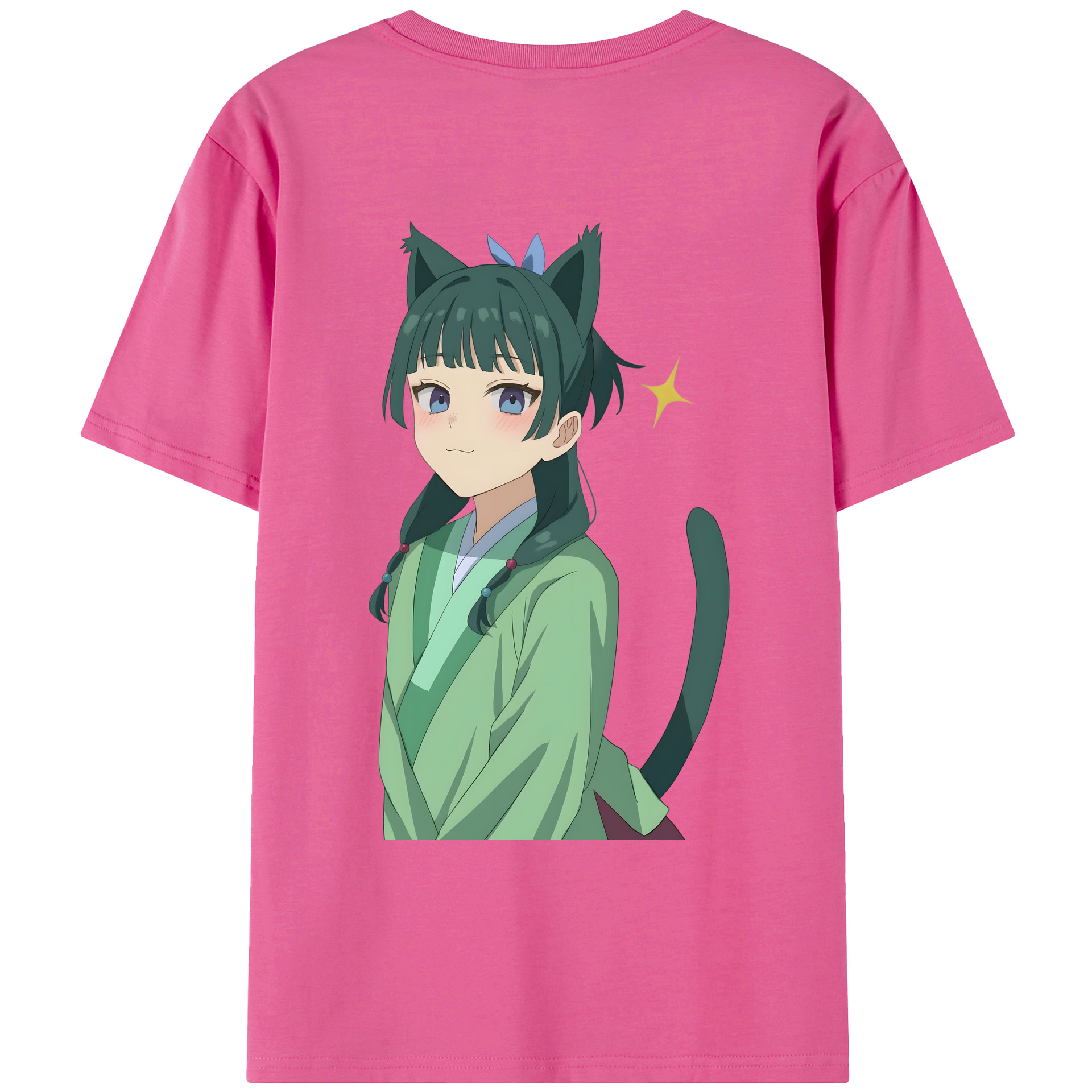 （画像用） 薬屋のひとりごと The Apothecary Diaries レディース半袖Tシャツ(バックプリント)