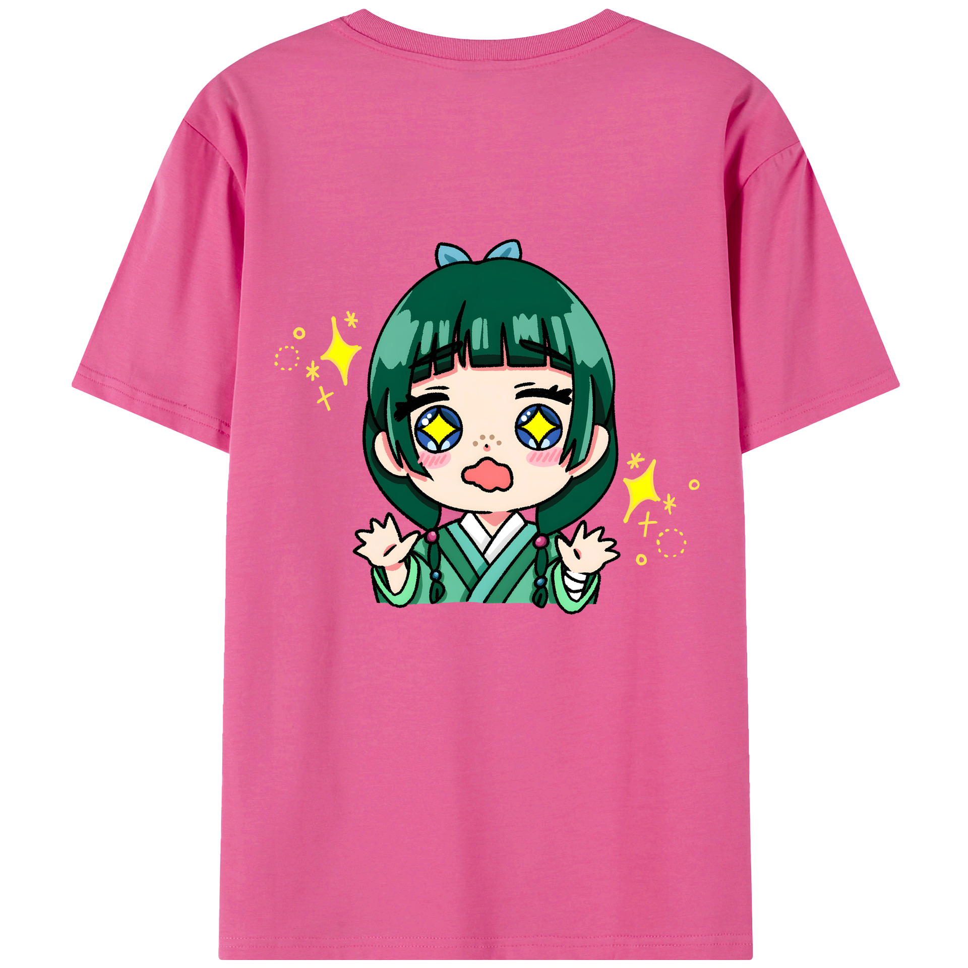 （画像用） 薬屋のひとりごと The Apothecary Diaries レディース半袖Tシャツ(バックプリント)