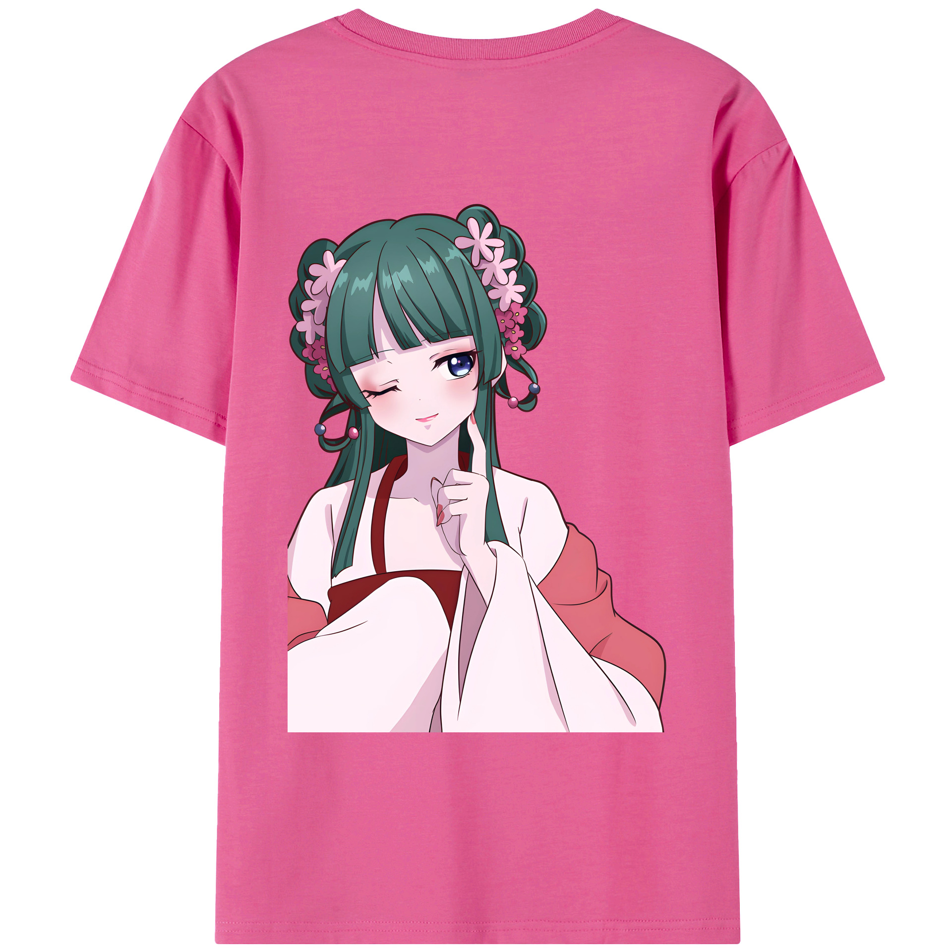 （画像用） 薬屋のひとりごと The Apothecary Diaries レディース半袖Tシャツ(バックプリント)