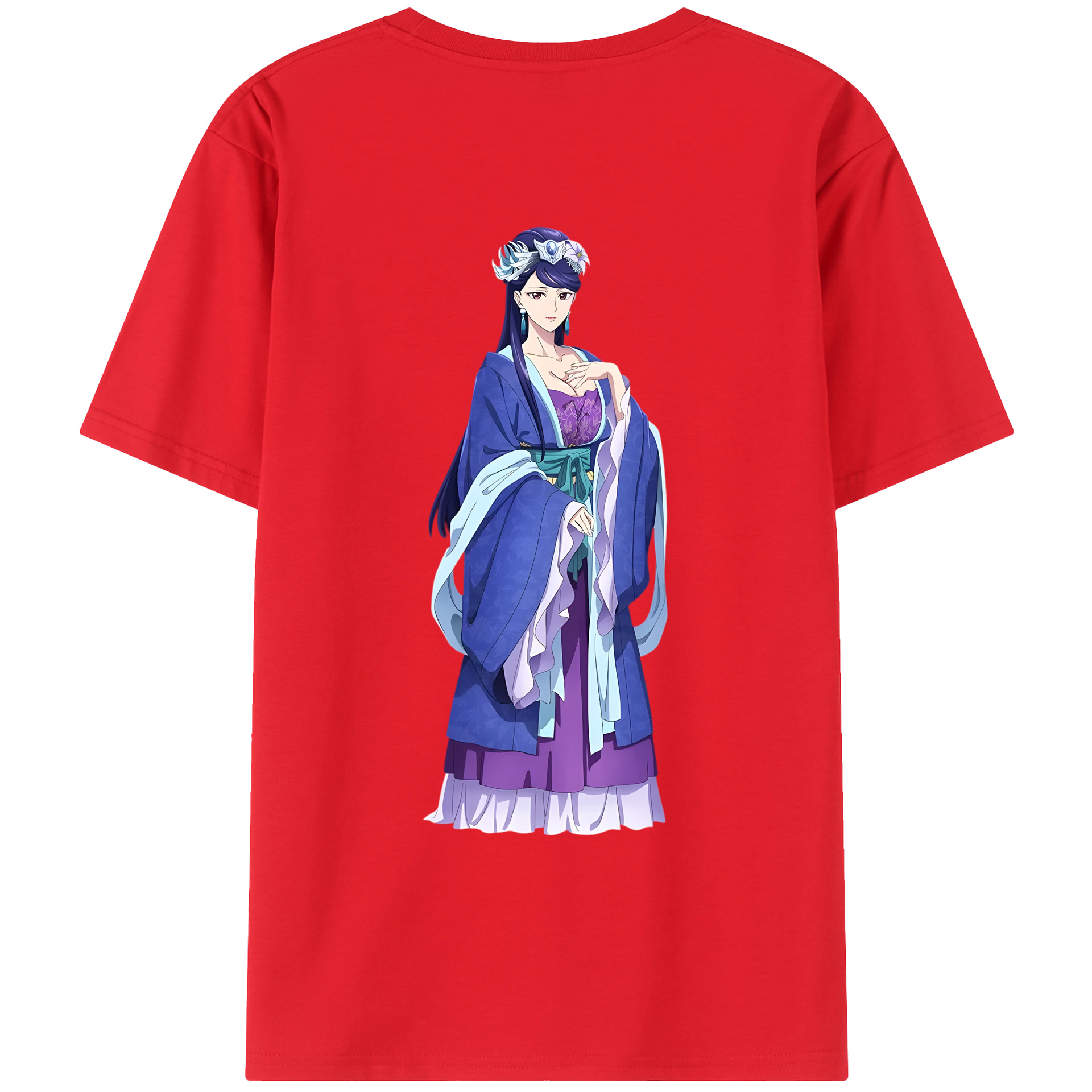 （画像用） 薬屋のひとりごと The Apothecary Diaries レディース半袖Tシャツ(バックプリント)