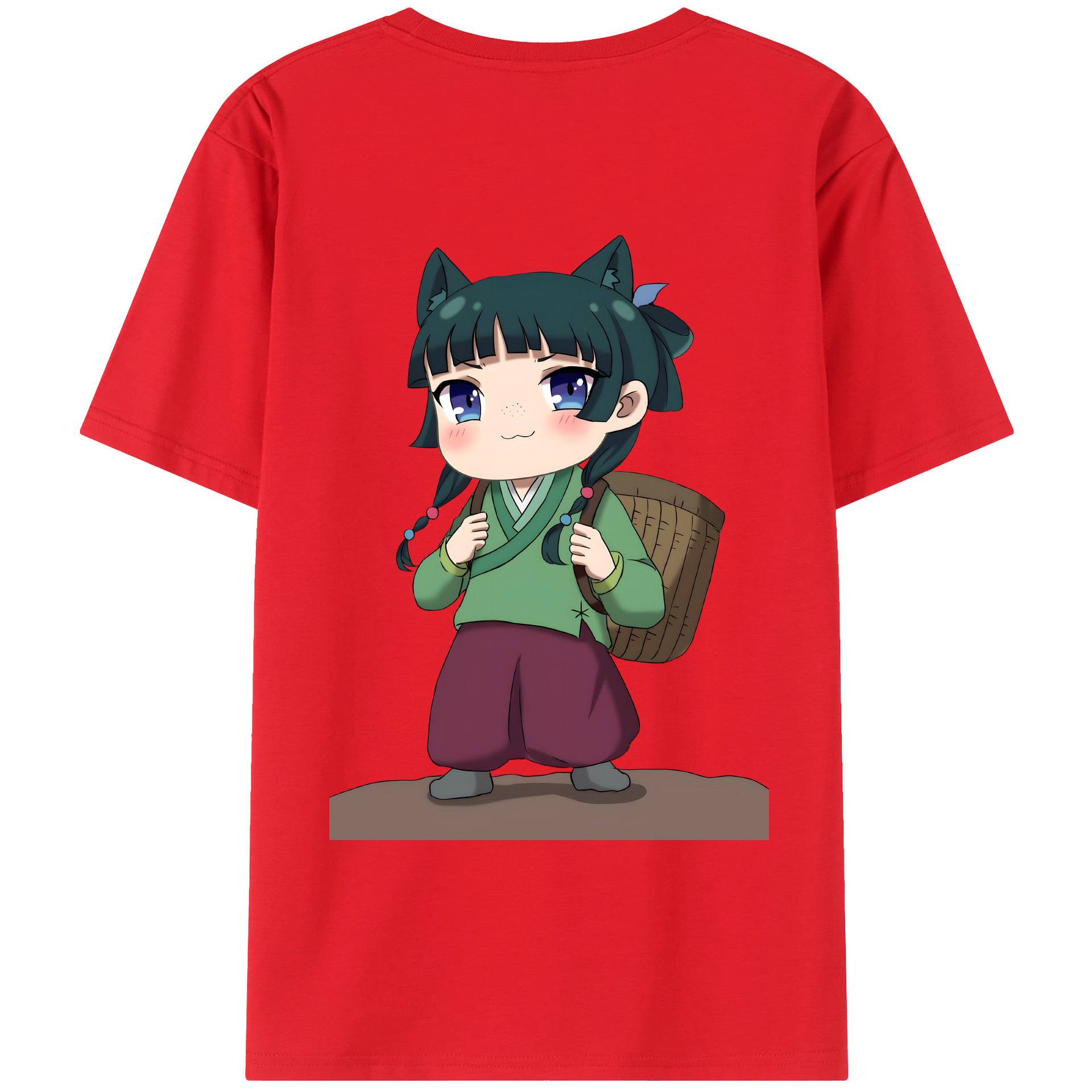（画像用） 薬屋のひとりごと The Apothecary Diaries レディース半袖Tシャツ(バックプリント)