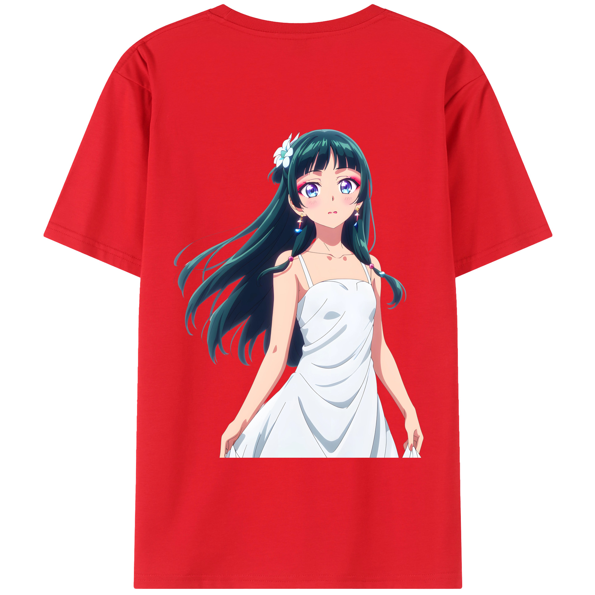 （画像用） 薬屋のひとりごと The Apothecary Diaries レディース半袖Tシャツ(バックプリント)