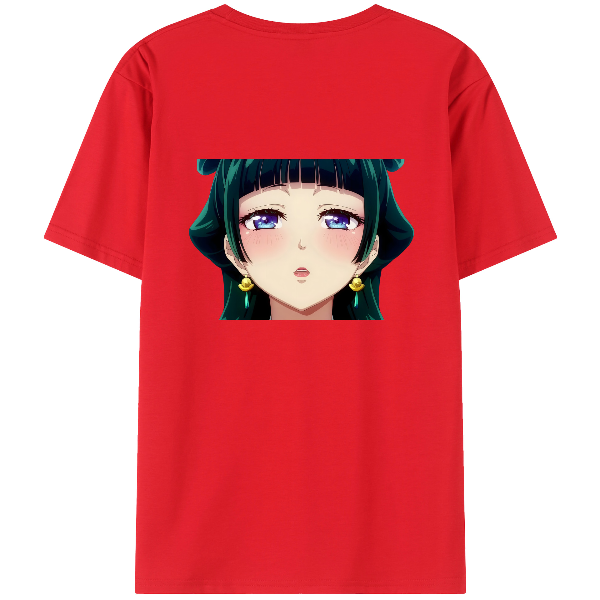 （画像用） 薬屋のひとりごと The Apothecary Diaries レディース半袖Tシャツ(バックプリント)