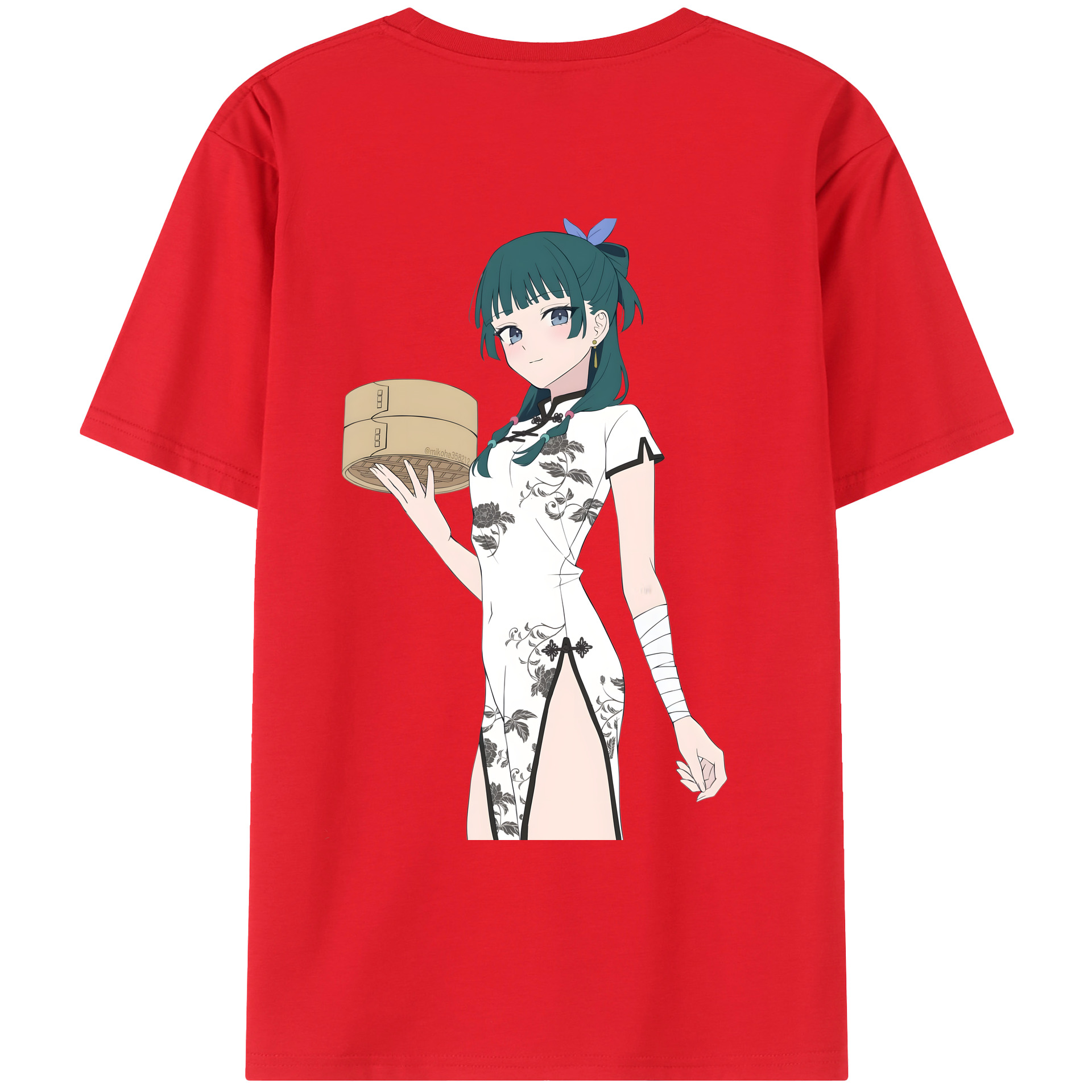 （画像用） 薬屋のひとりごと The Apothecary Diaries レディース半袖Tシャツ(バックプリント)